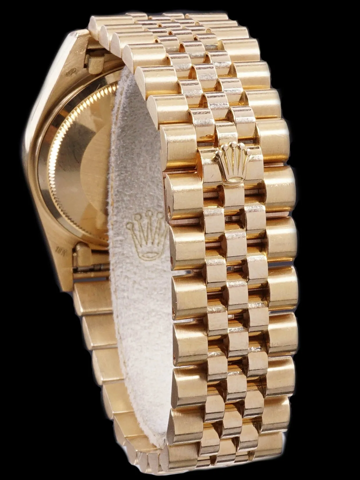 ** Unpolished** 1984 Rolex Datejust (Ref. 16018) 18k YG "Tiffany & Co."