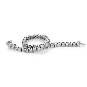 1 CTW Natural Diamond 7-inch Tennis Bracelet in 10KT White Gold