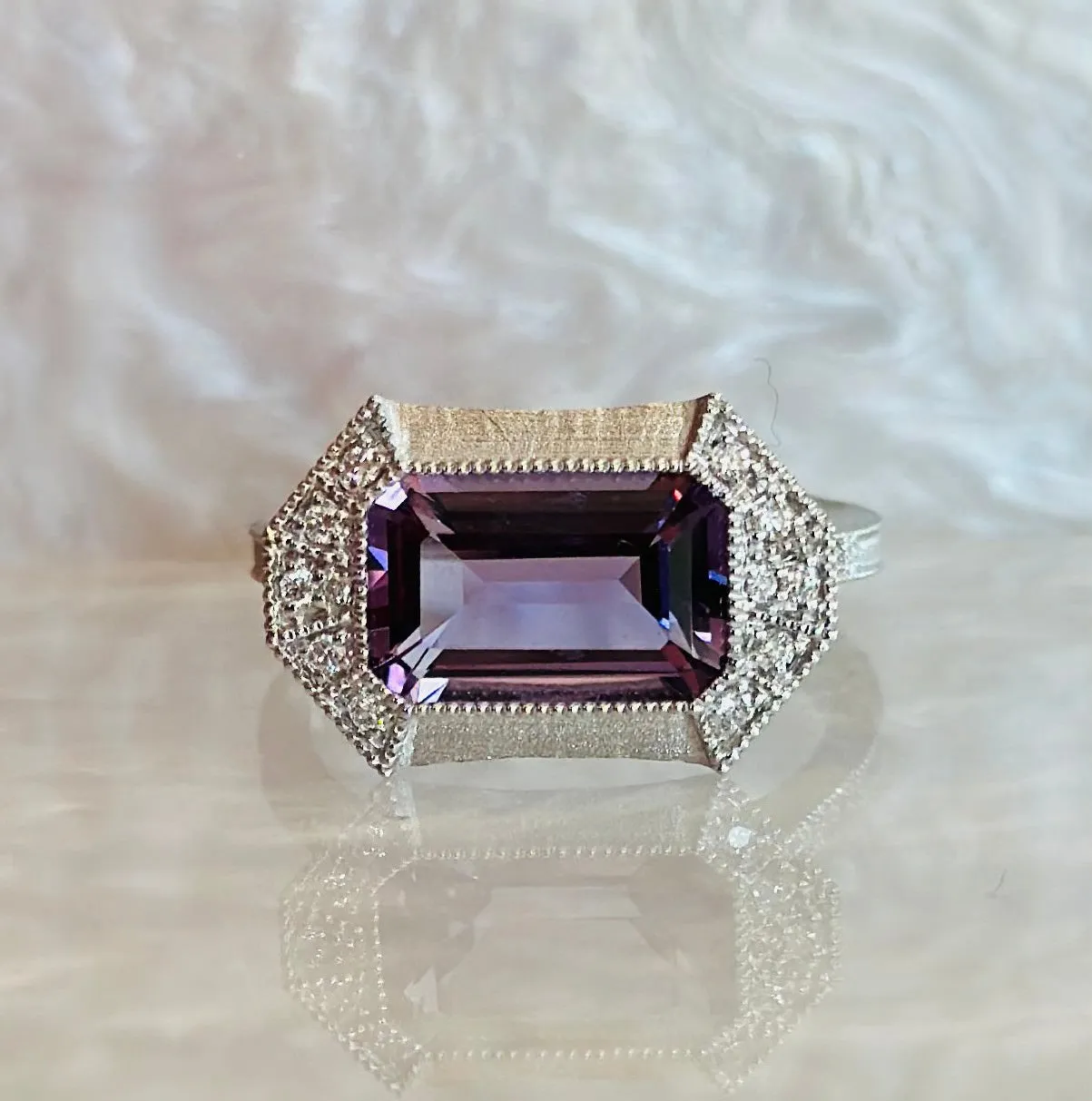 14k Amethyst Ring