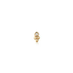 14k Karma Piercing Stud