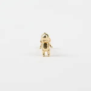 14k Kewpie Baby Stud
