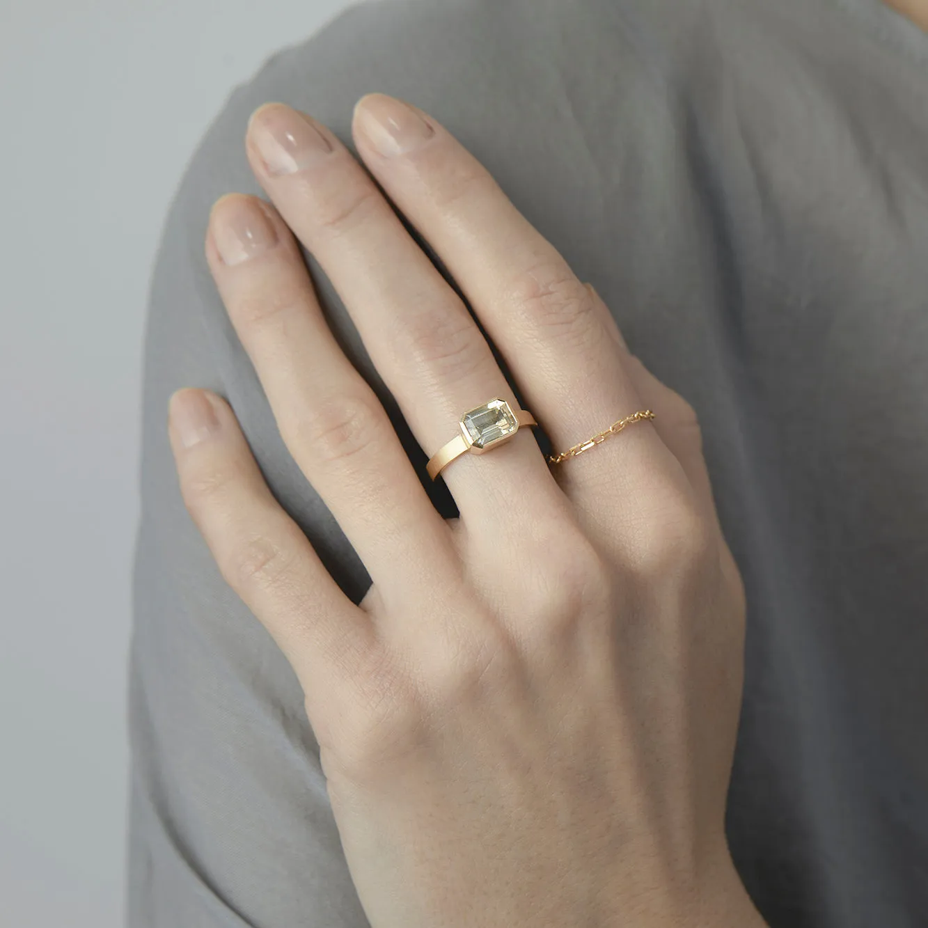 1.6 Carat One-of-a-Kind Bi-Color Citrine Ring | CR1-OOAK