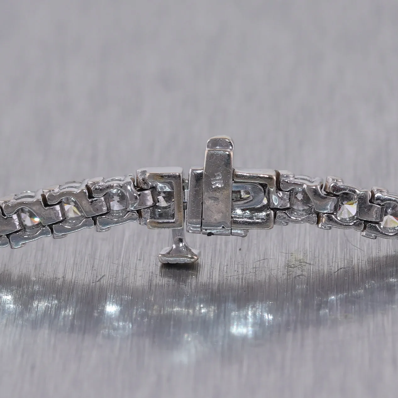 18k White Gold 6ctw Diamond Tennis Bracelet