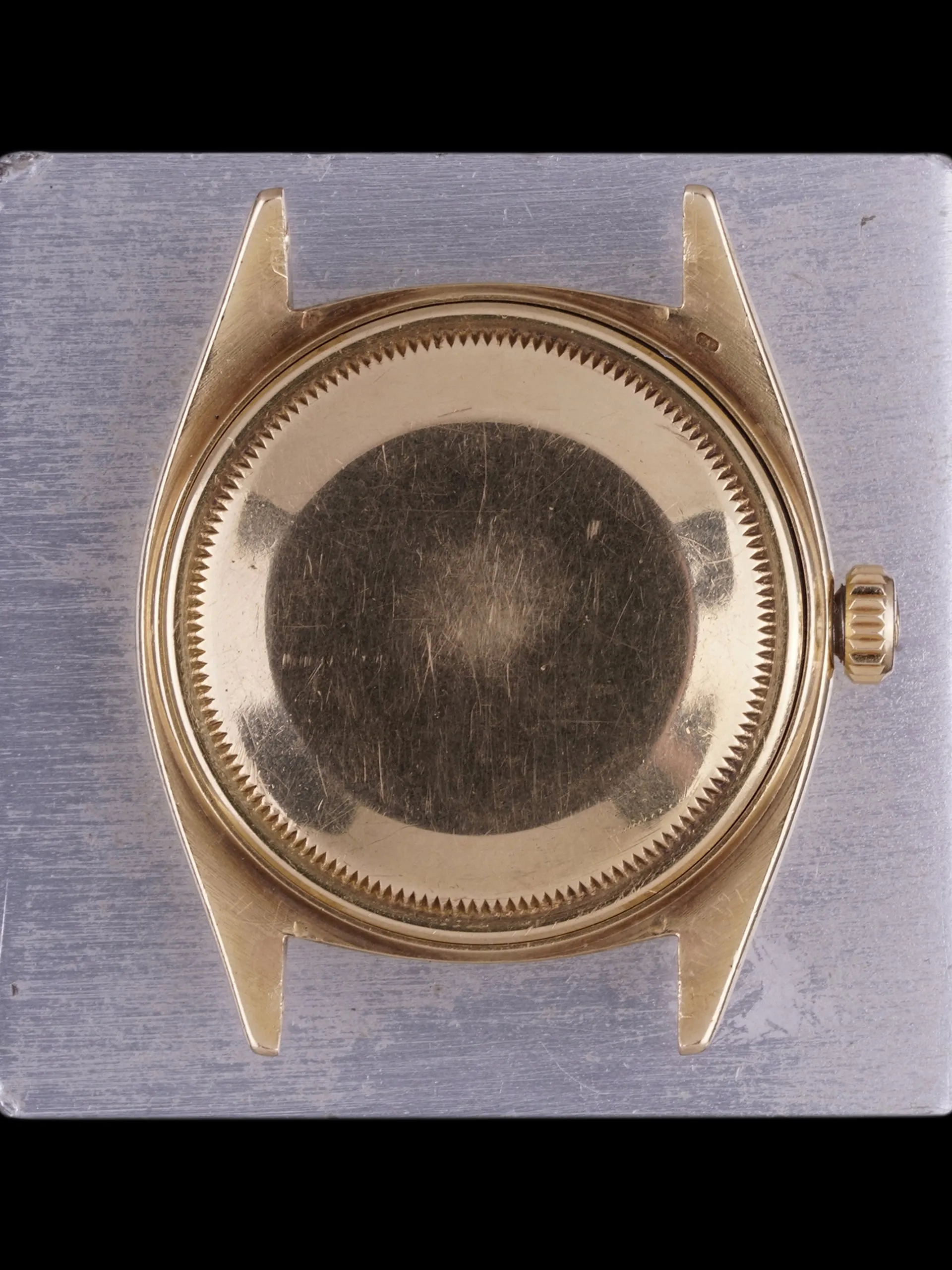 1960 Rolex Datejust (Ref. 1601) 18K YG "Swiss Only" No-Lume Dial