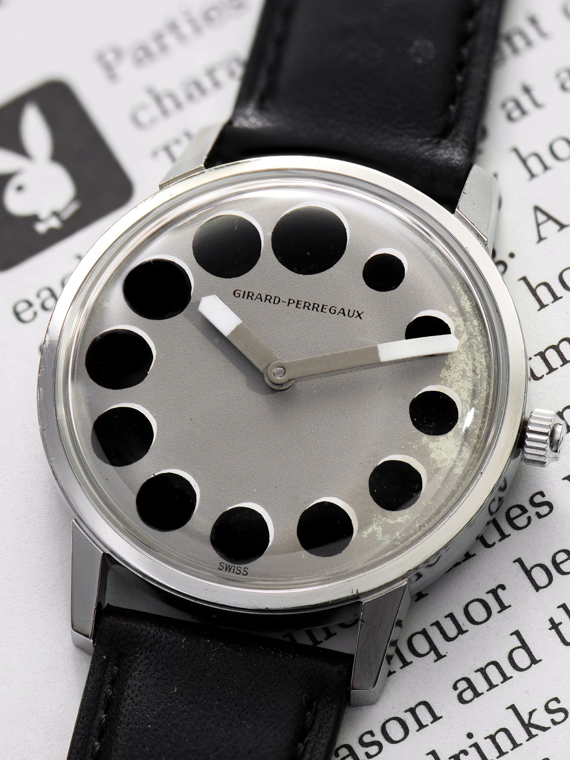 1960s Girard-Perregaux Moon Watch (Ref. 9034 BB) 'Playboy'