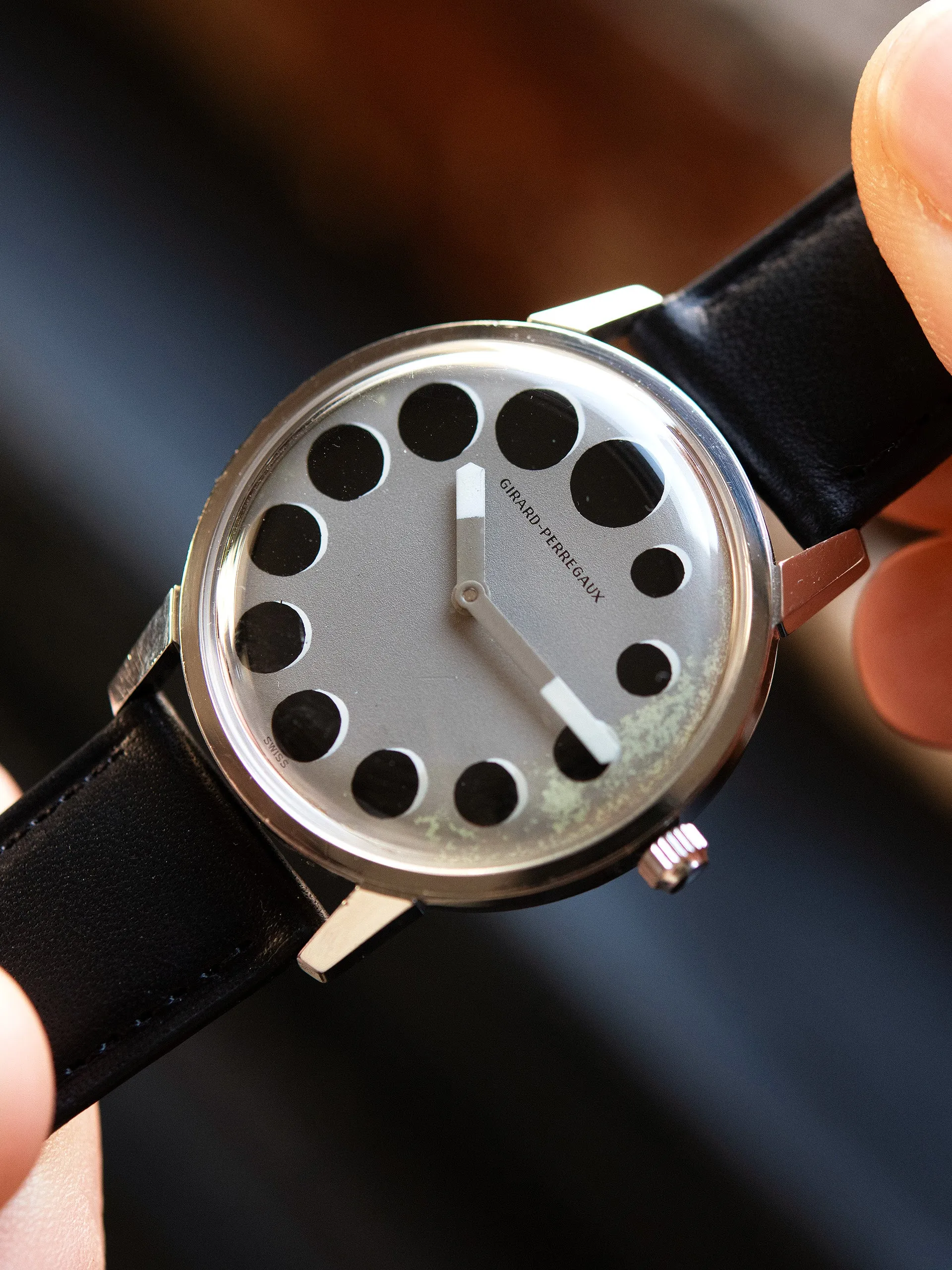 1960s Girard-Perregaux Moon Watch (Ref. 9034 BB) 'Playboy'
