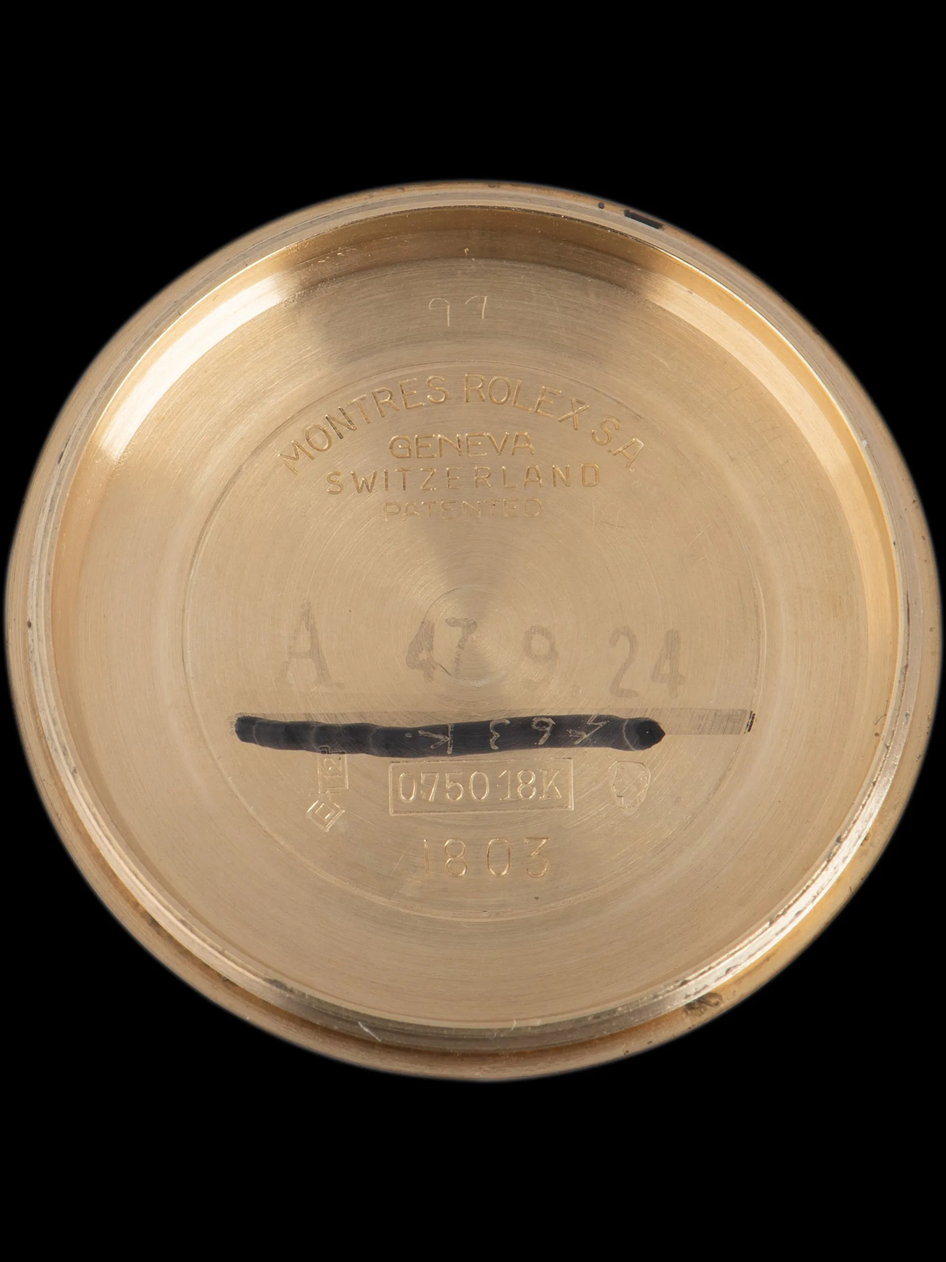 1963 Rolex Day-Date 18K YG (Ref. 1803) Champagne Dial