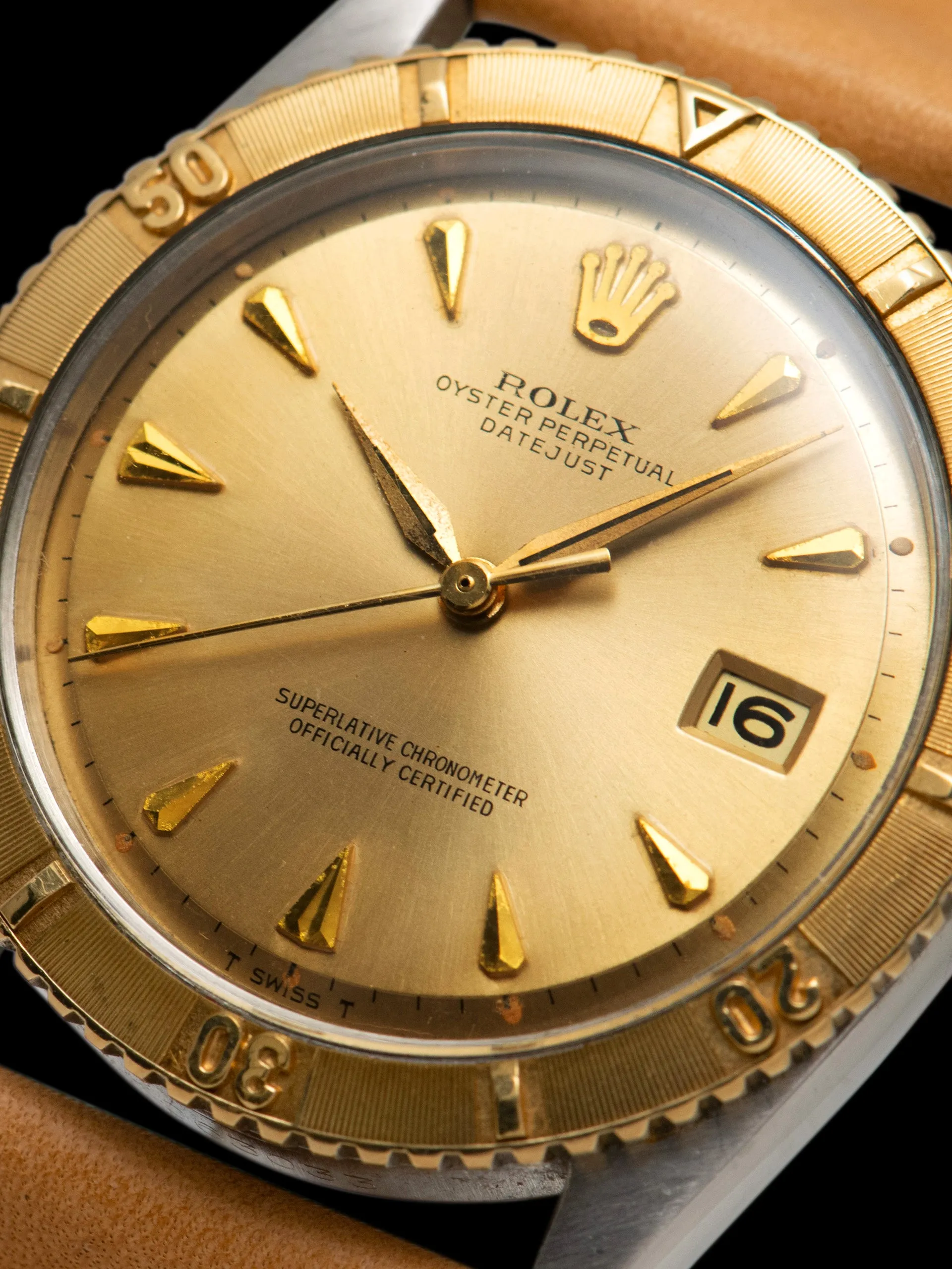 1964 Rolex Two-Tone Datejust Turn-O-Graph (Ref. 1625) "Thunderbird"
