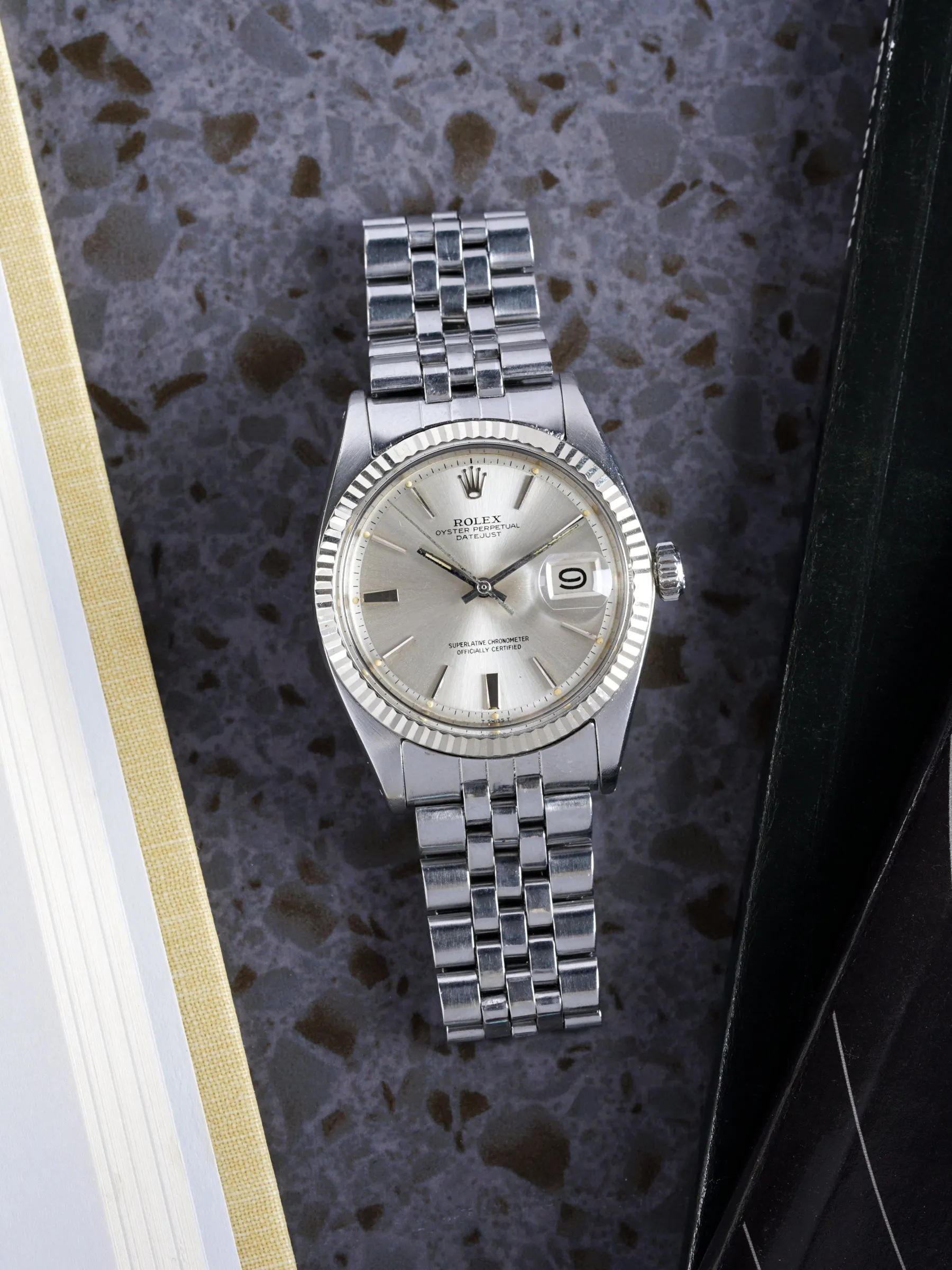 1966 Rolex Datejust (Ref. 1601) Silver "Doorstop" Dial
