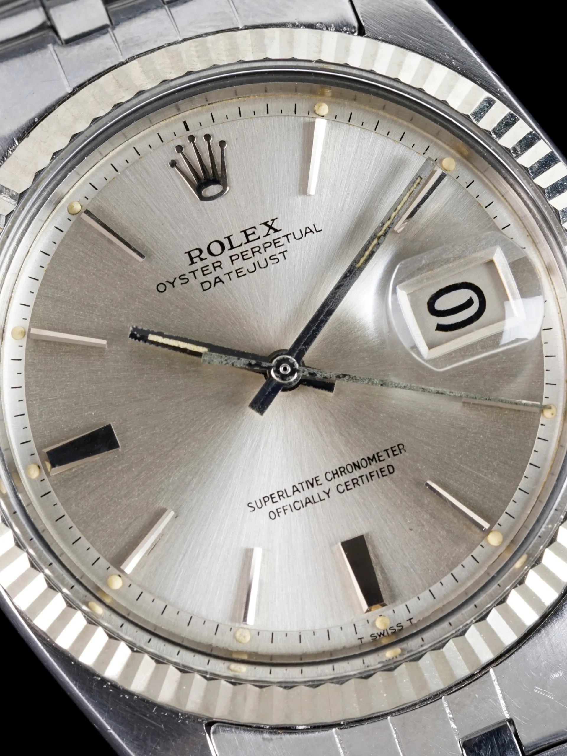 1966 Rolex Datejust (Ref. 1601) Silver "Doorstop" Dial