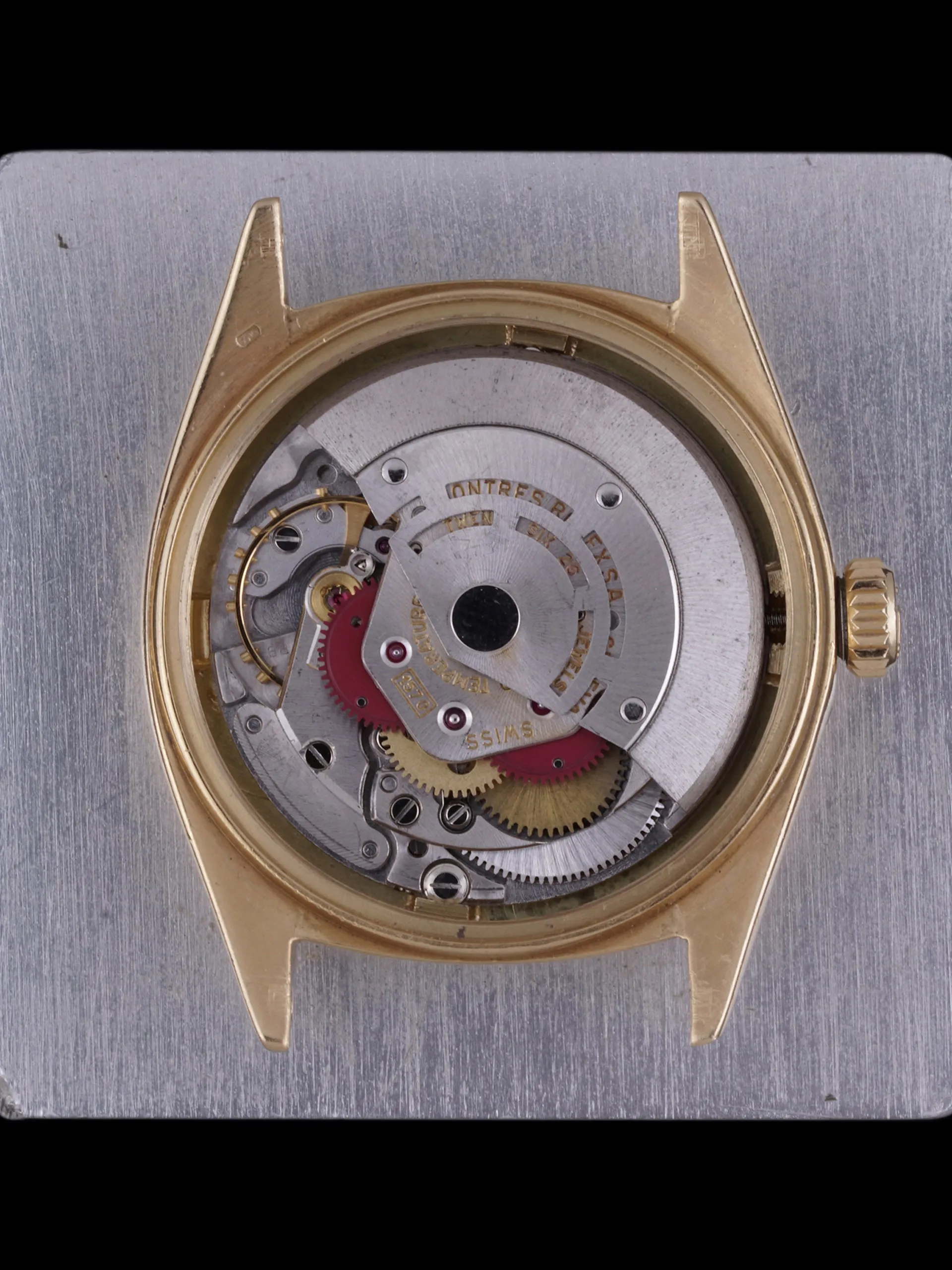 1967 Rolex Datejust (Ref. 1601) 18K YG "Blue Mosaic Dial"