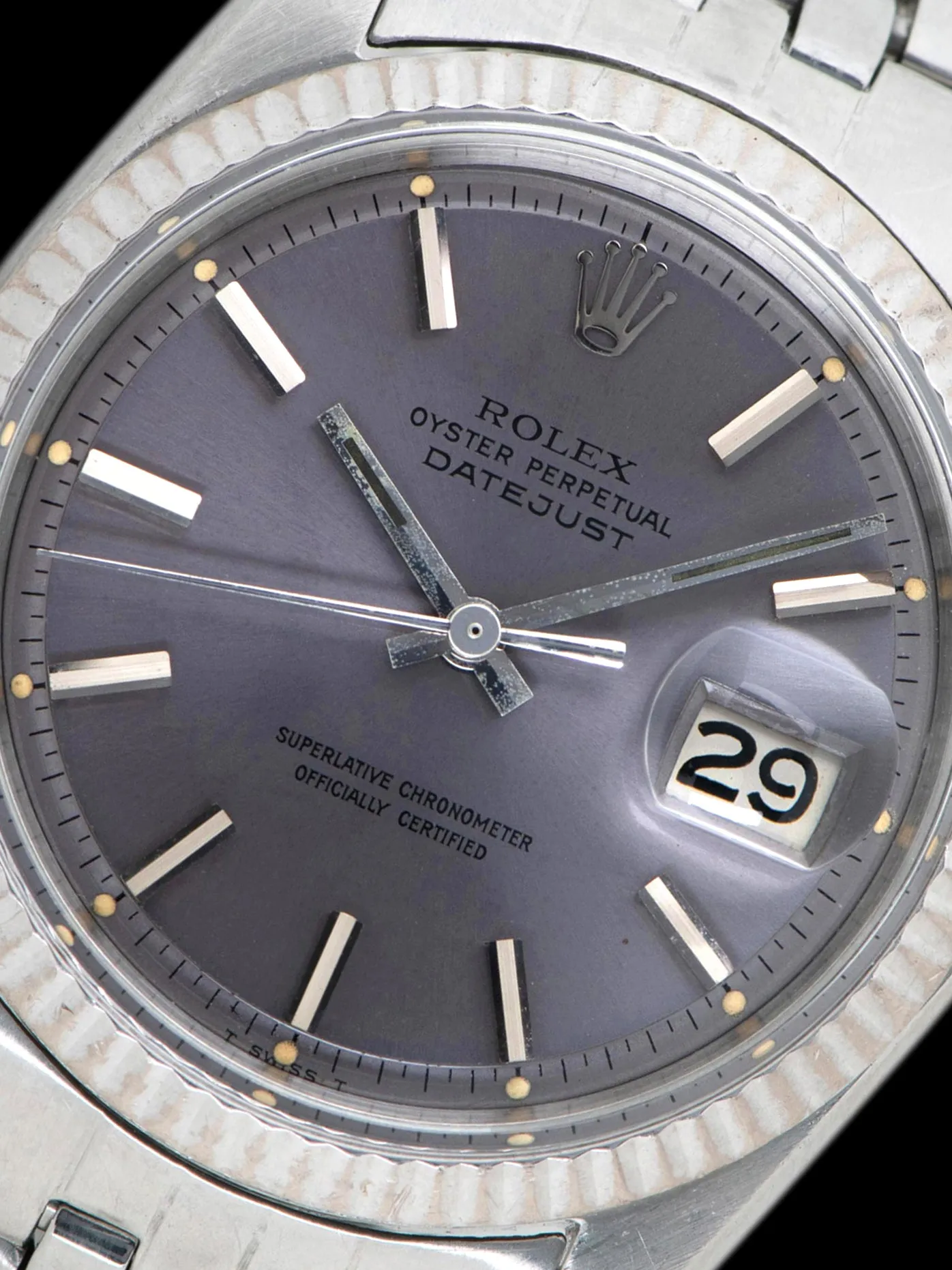 1969 Rolex Datejust (Ref. 1601) Lavender Dial