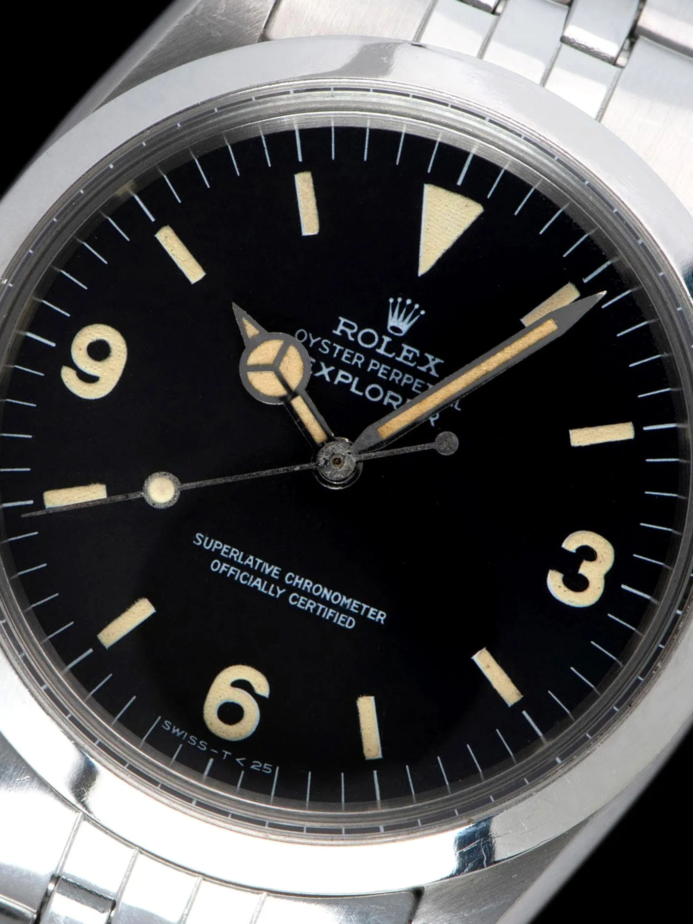1969 Rolex Explorer I (Ref. 1016) MK II Dial