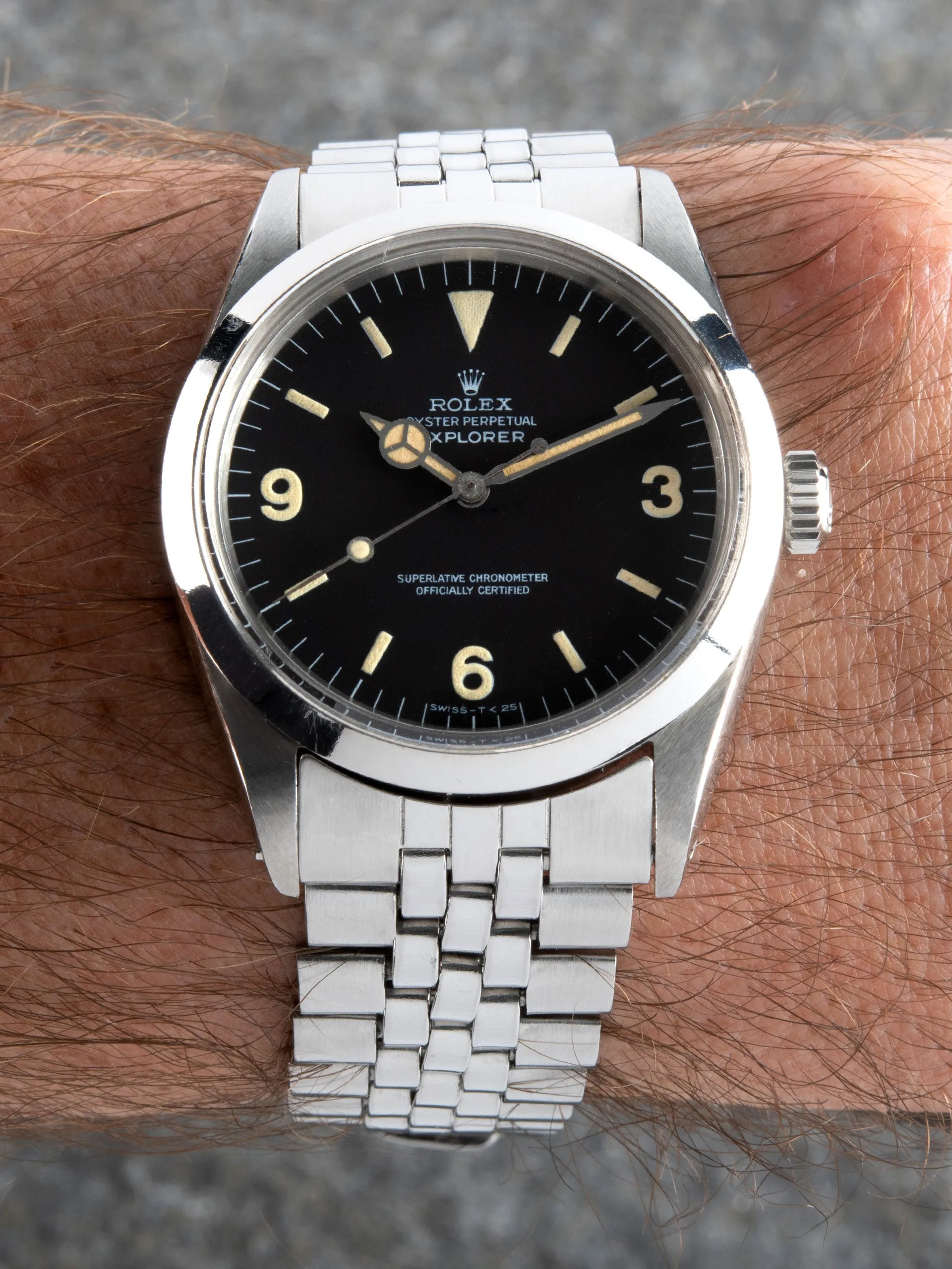 1969 Rolex Explorer I (Ref. 1016) MK II Dial