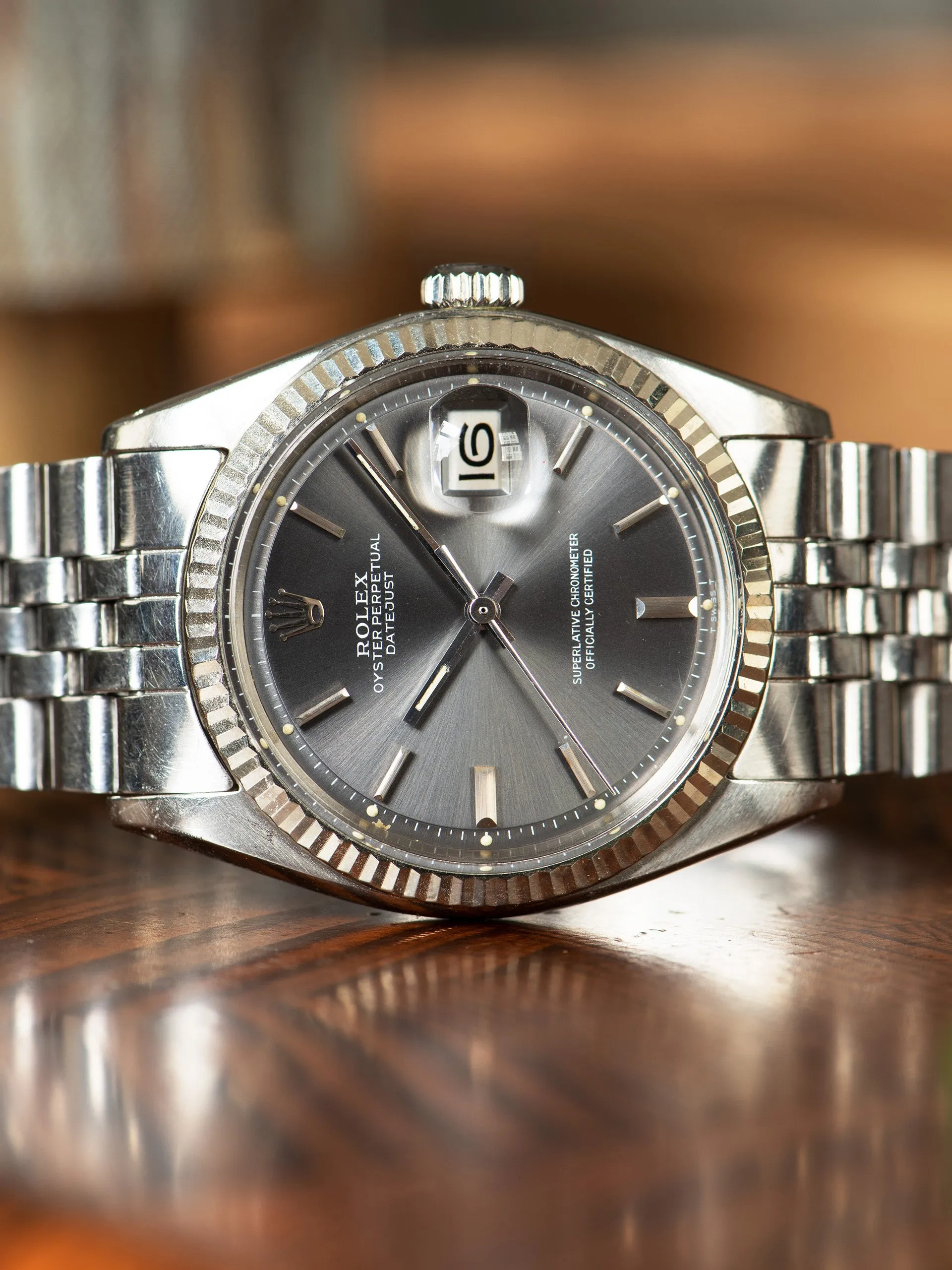 1971 Rolex Datejust (Ref. 1601) Grey Dial