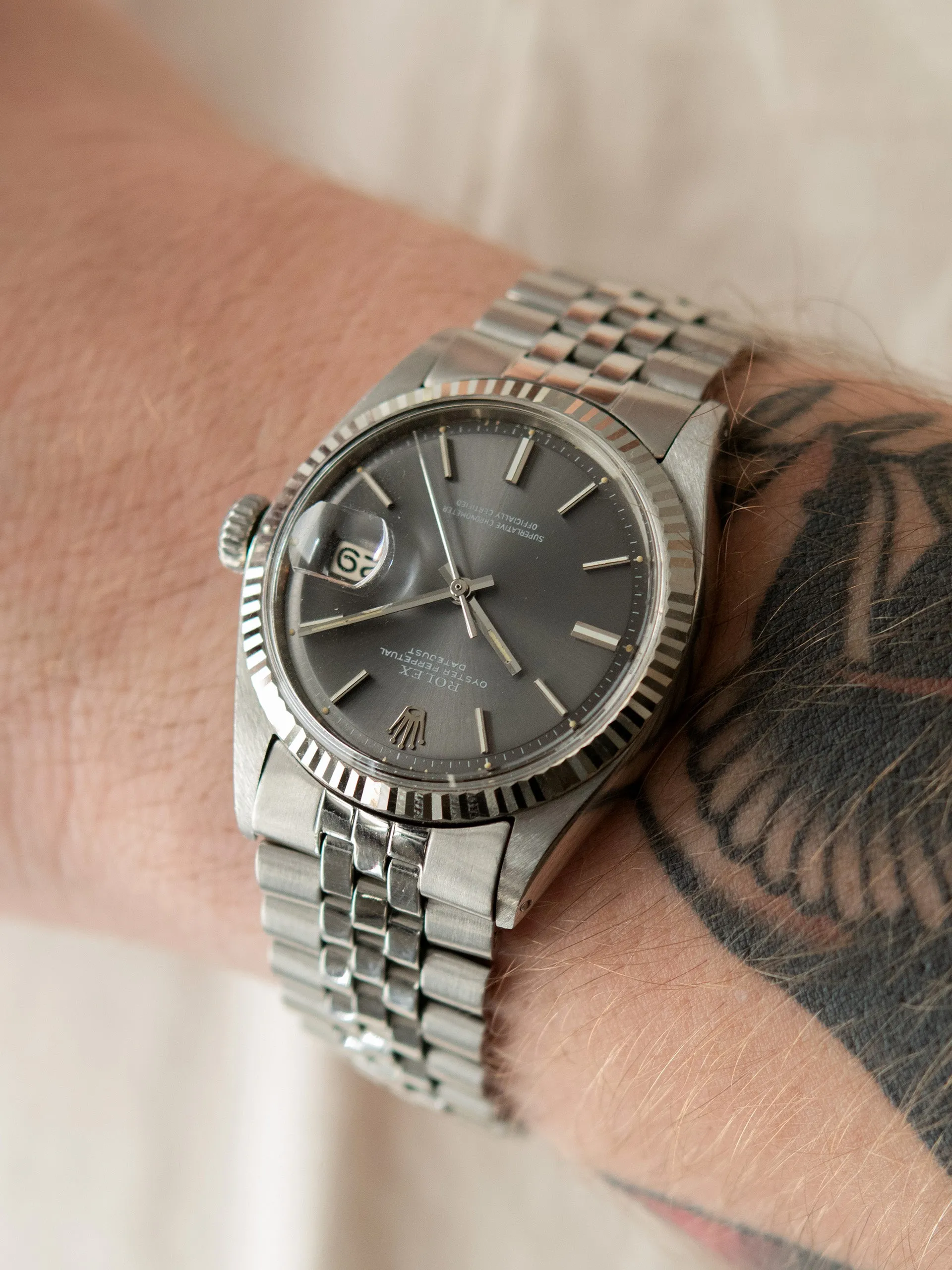 1972 Rolex Datejust (Ref. 1601) Grey Dial