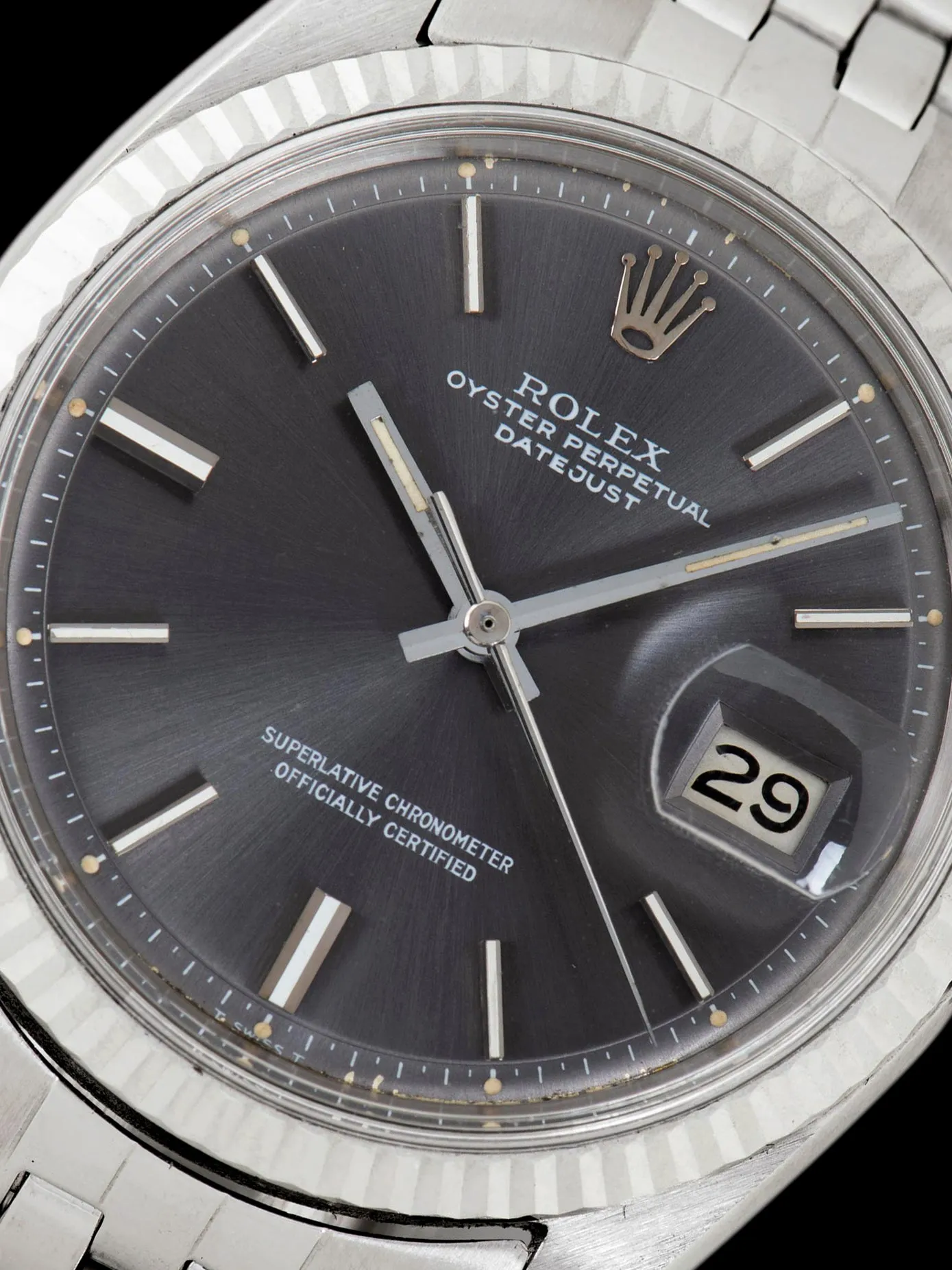 1972 Rolex Datejust (Ref. 1601) Grey Dial
