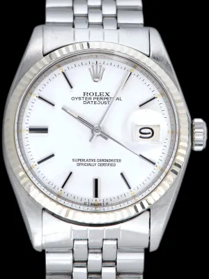 1972 Rolex Datejust (Ref. 1601) White "Sigma" Dial