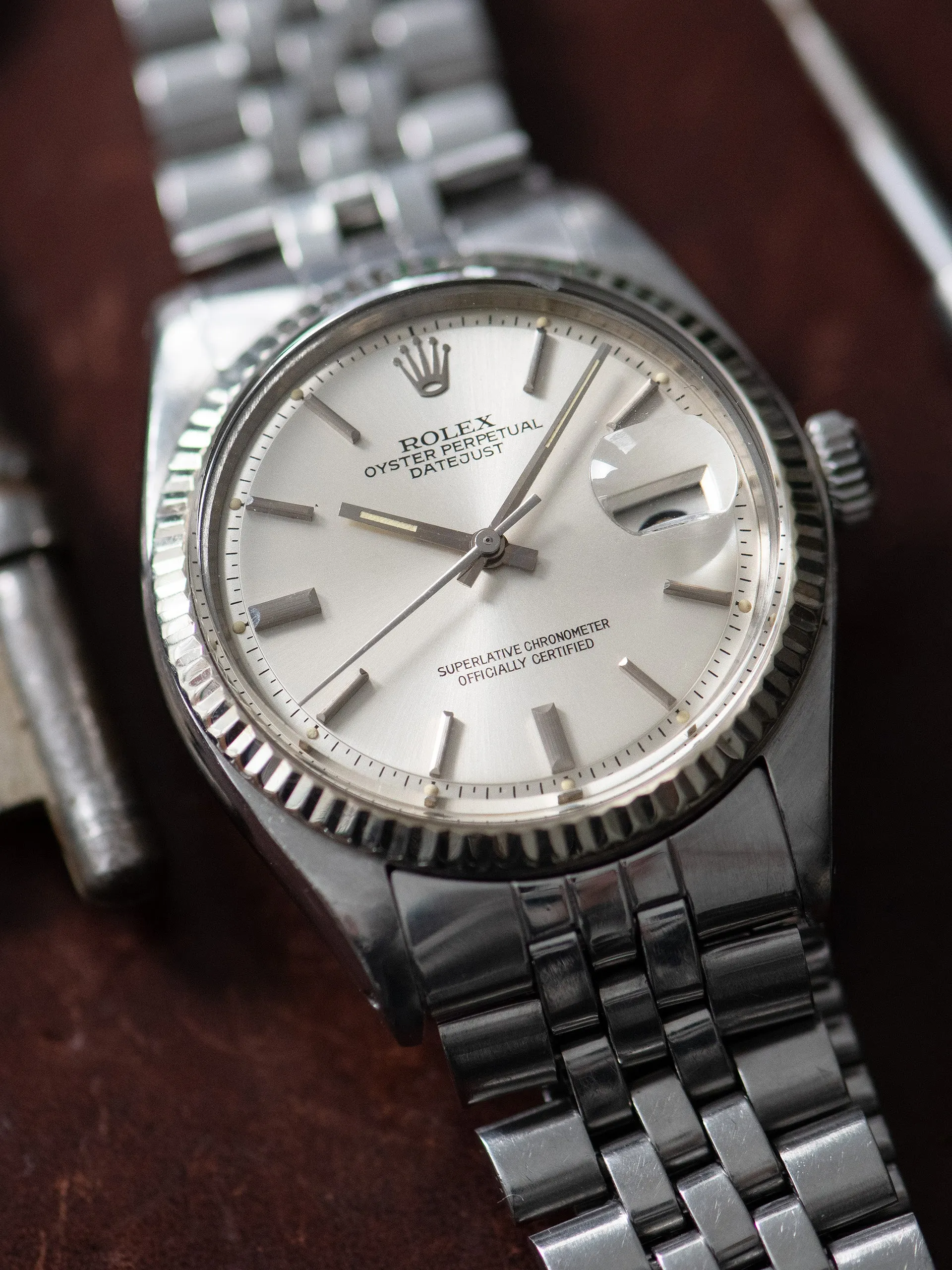 1973 Rolex Datejust (Ref. 1601) Silver Sigma Dial