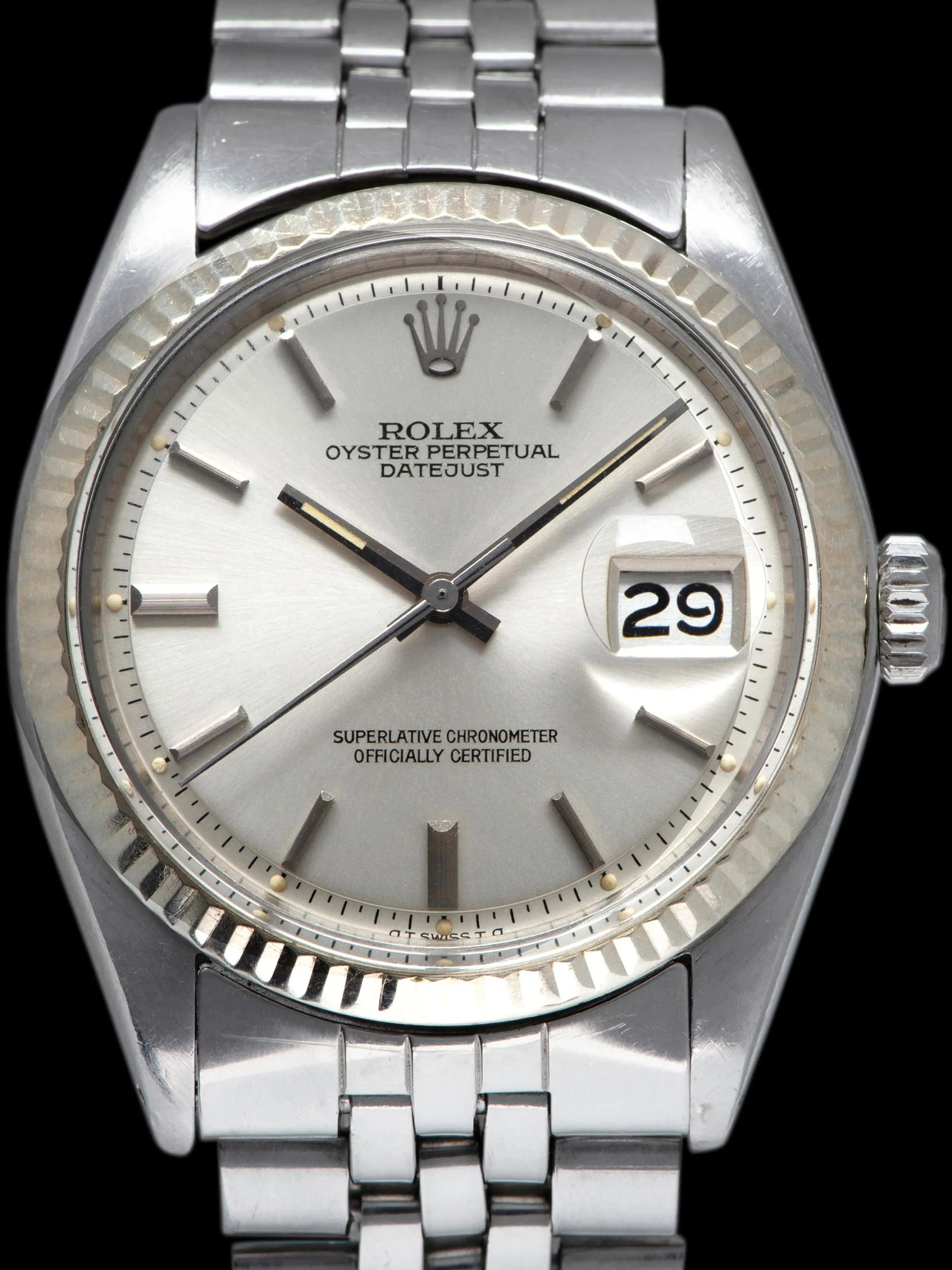 1973 Rolex Datejust (Ref. 1601) Silver Sigma Dial