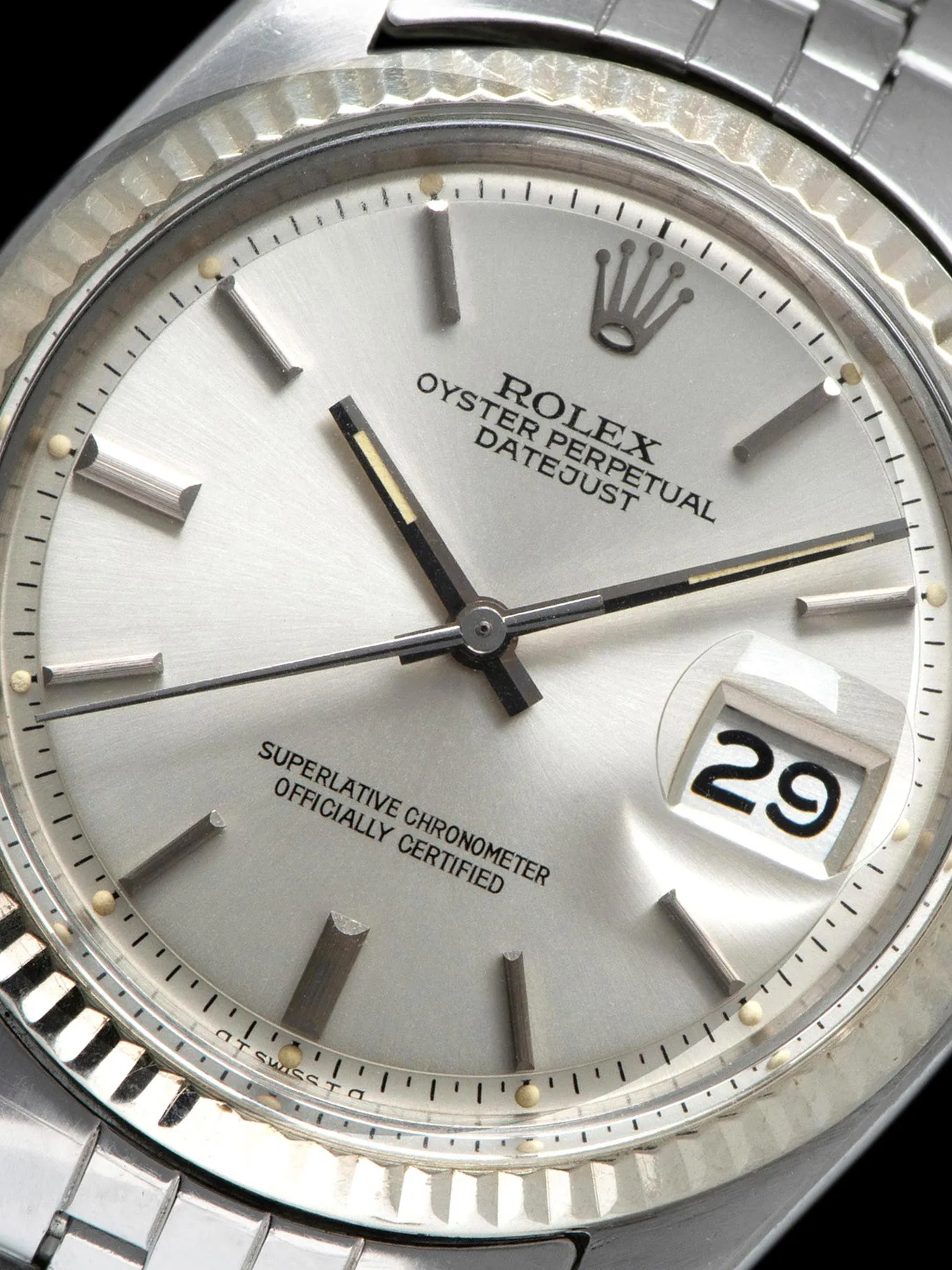 1973 Rolex Datejust (Ref. 1601) Silver Sigma Dial