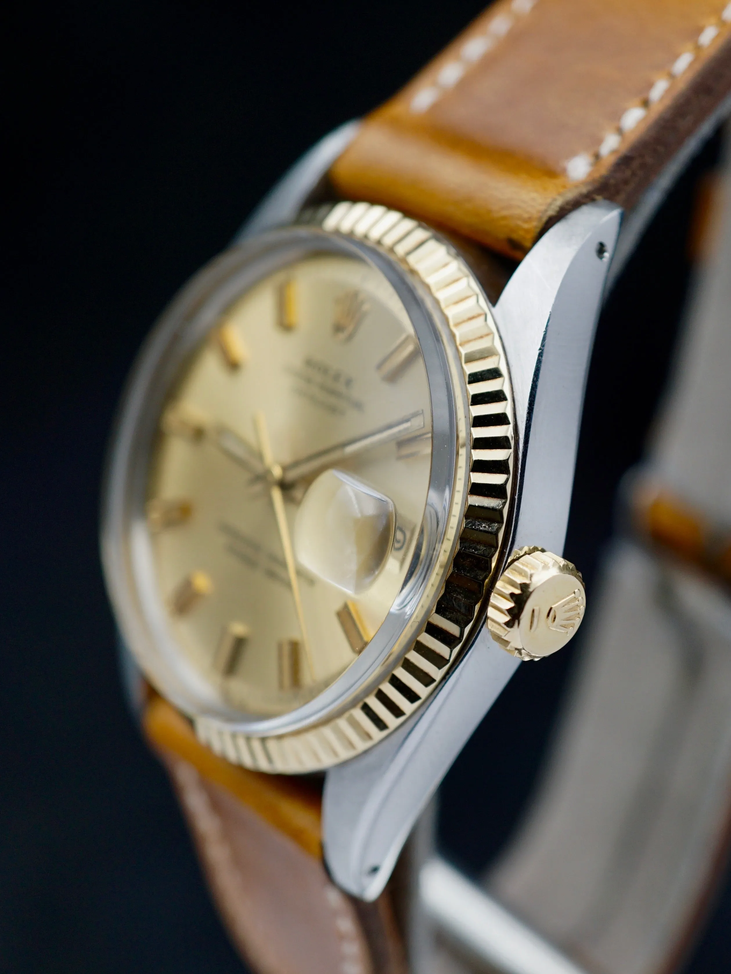1973 Rolex Two-Tone Datejust (Ref. 1601) Sigma Dial "Wide Boy"