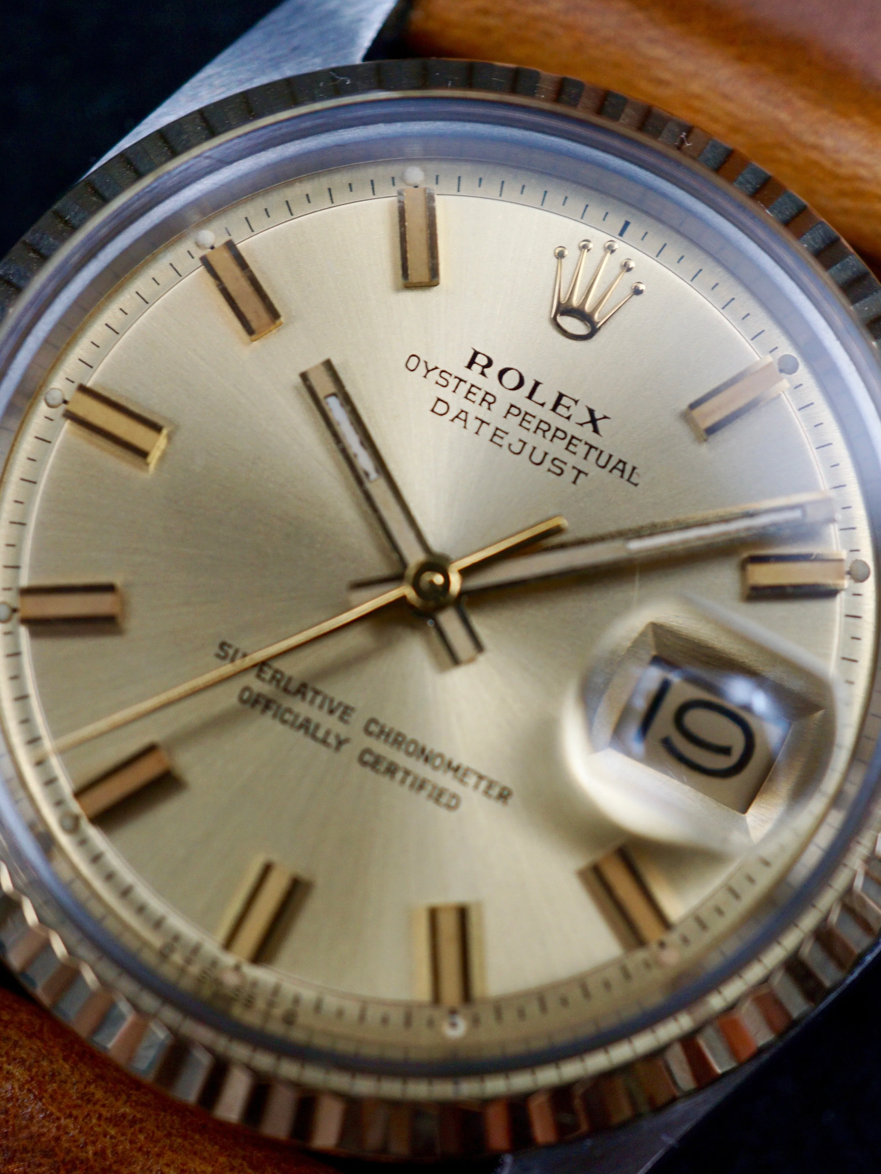 1973 Rolex Two-Tone Datejust (Ref. 1601) Sigma Dial "Wide Boy"