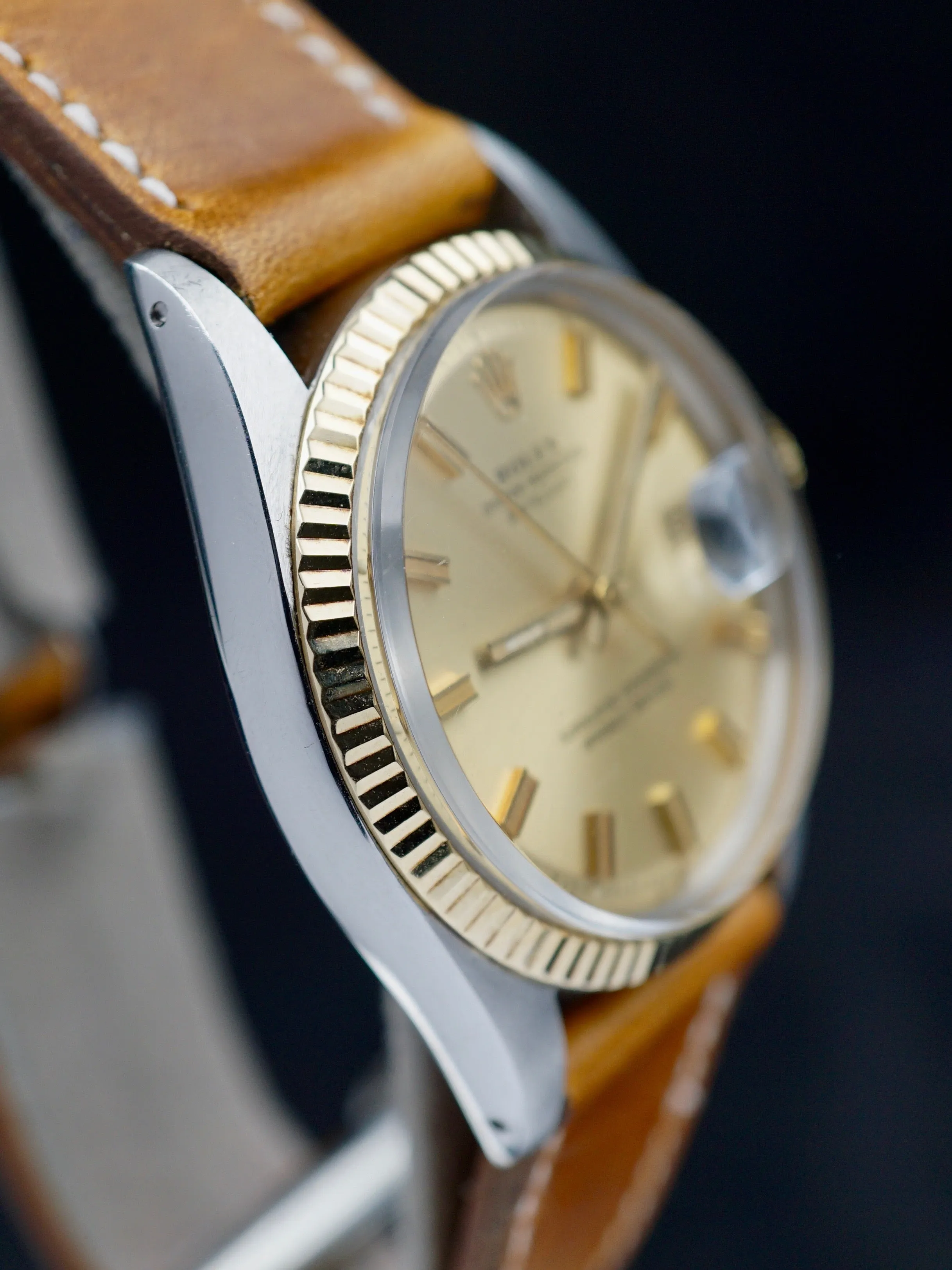 1973 Rolex Two-Tone Datejust (Ref. 1601) Sigma Dial "Wide Boy"
