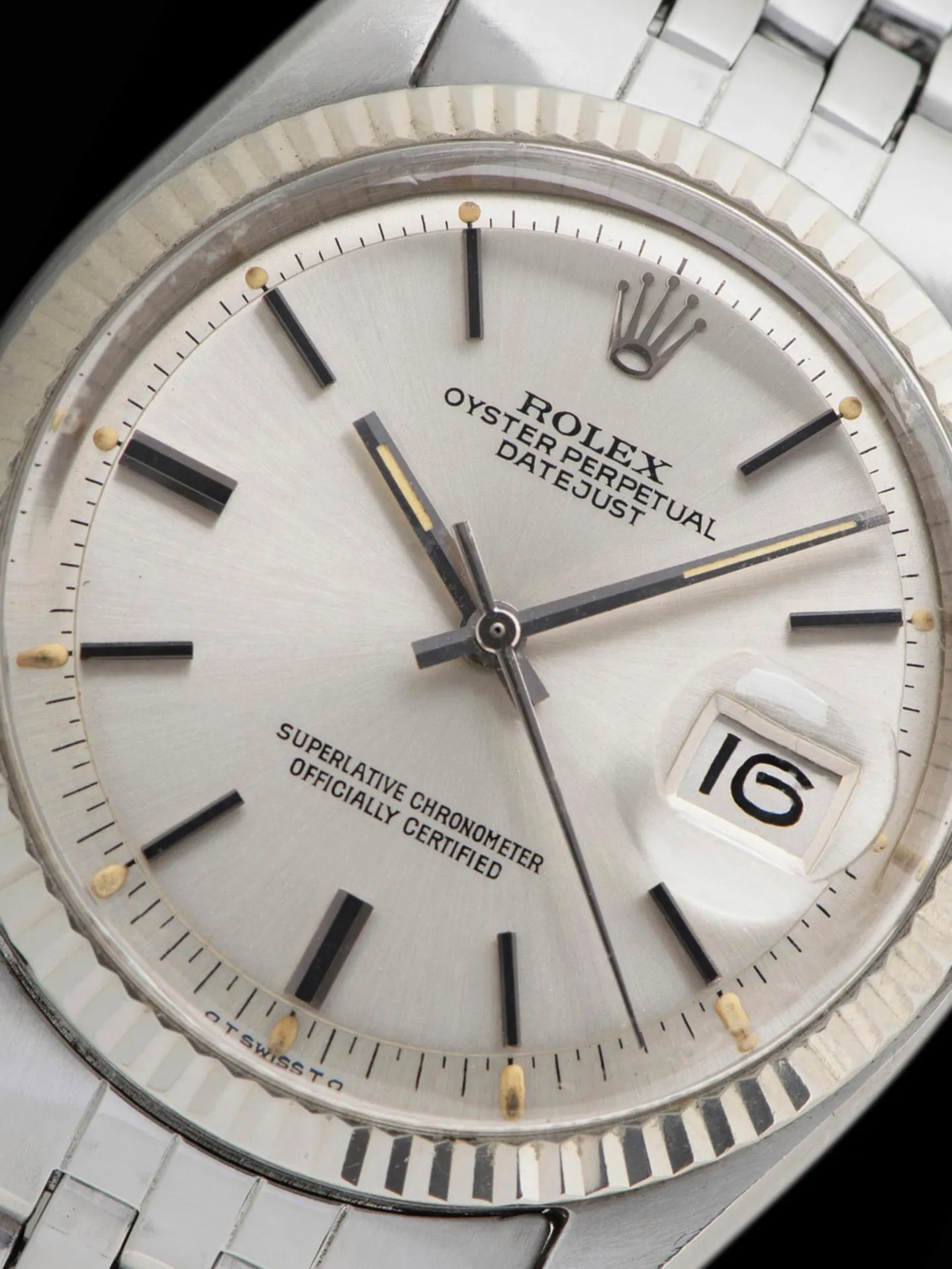 1974 Rolex Datejust (Ref. 1601) Silver "Sigma" Dial