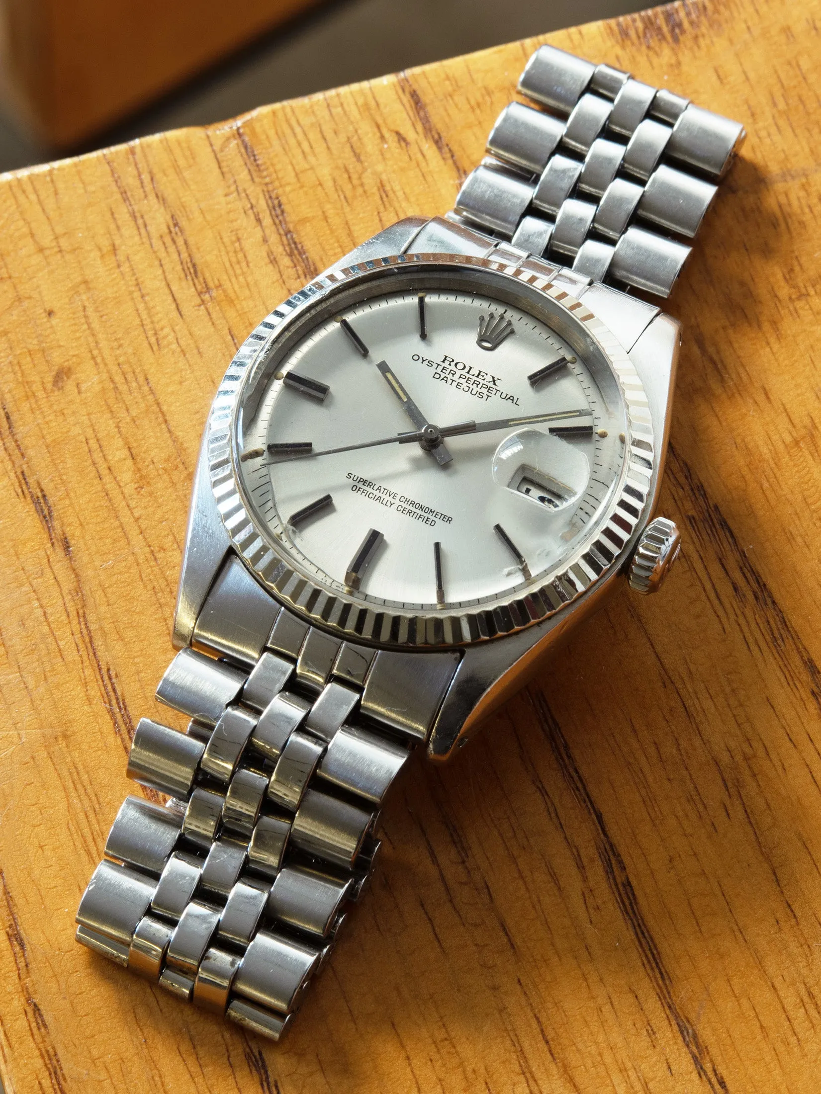1974 Rolex Datejust (Ref. 1601) Silver "Sigma" Dial