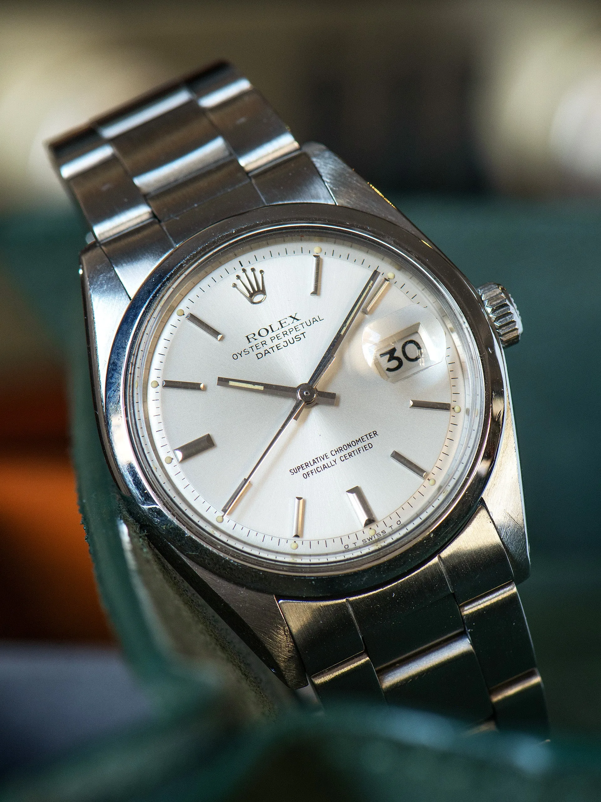 1975 Rolex Datejust (Ref. 1600) Silver "Sigma" Dial