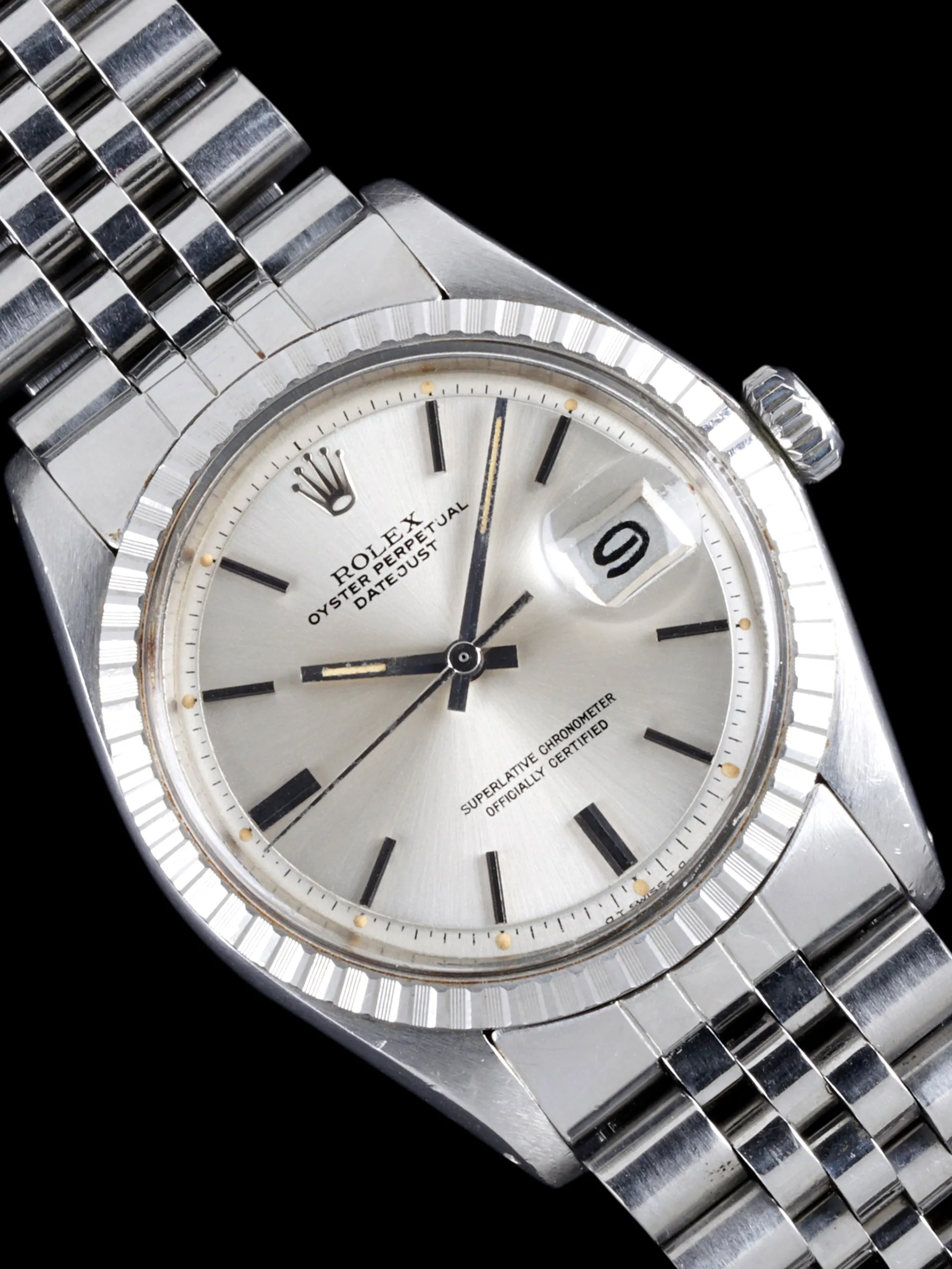 1975 Rolex Datejust (Ref. 1603) "Silver Sigma Dial"
