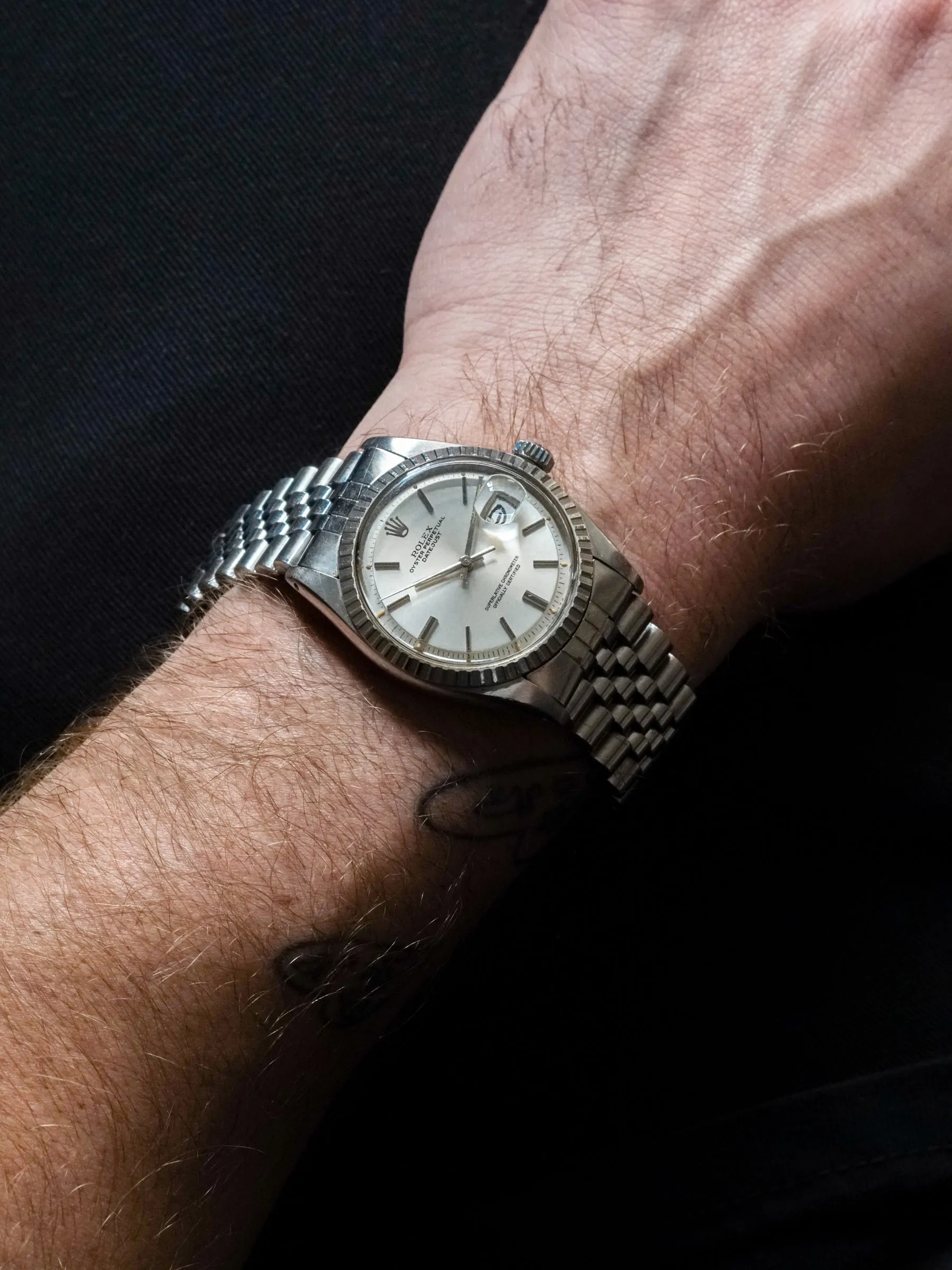 1975 Rolex Datejust (Ref. 1603) "Silver Sigma Dial"