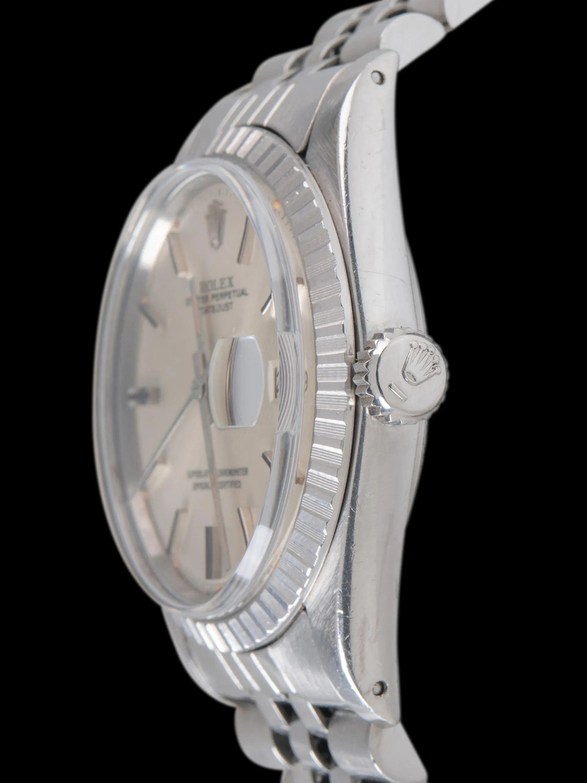 1975 Rolex Datejust (Ref. 1603) Silver Dial W/ "Pumpkin" Lume