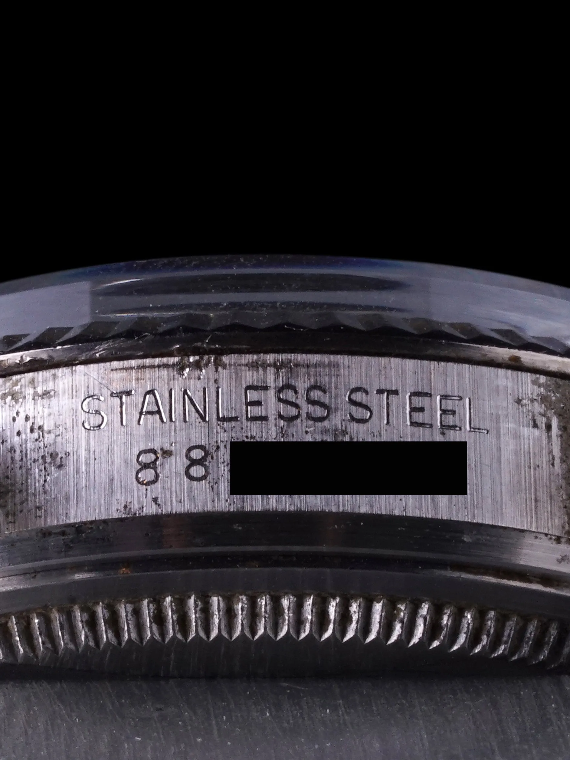1985 Rolex Datejust (Ref. 16014) Black Chapter Ring Dial