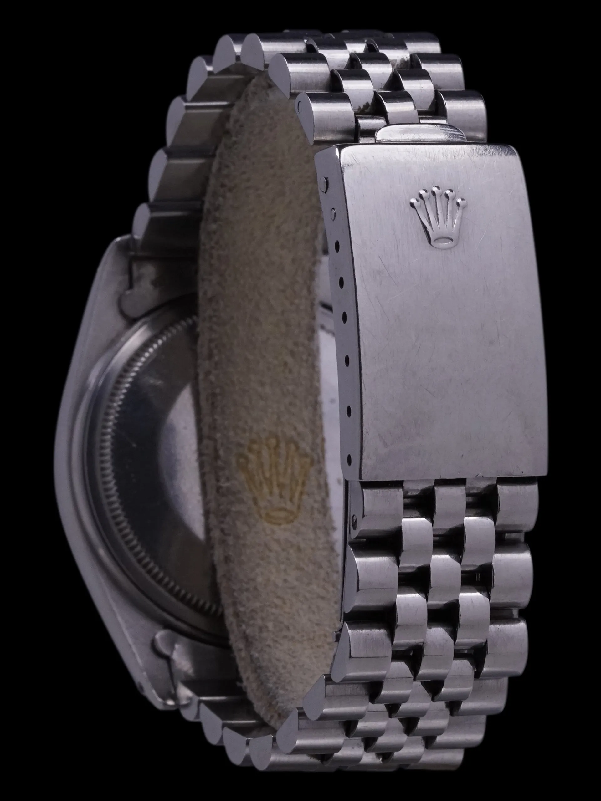 1985 Rolex Datejust (Ref. 16014) Black Chapter Ring Dial