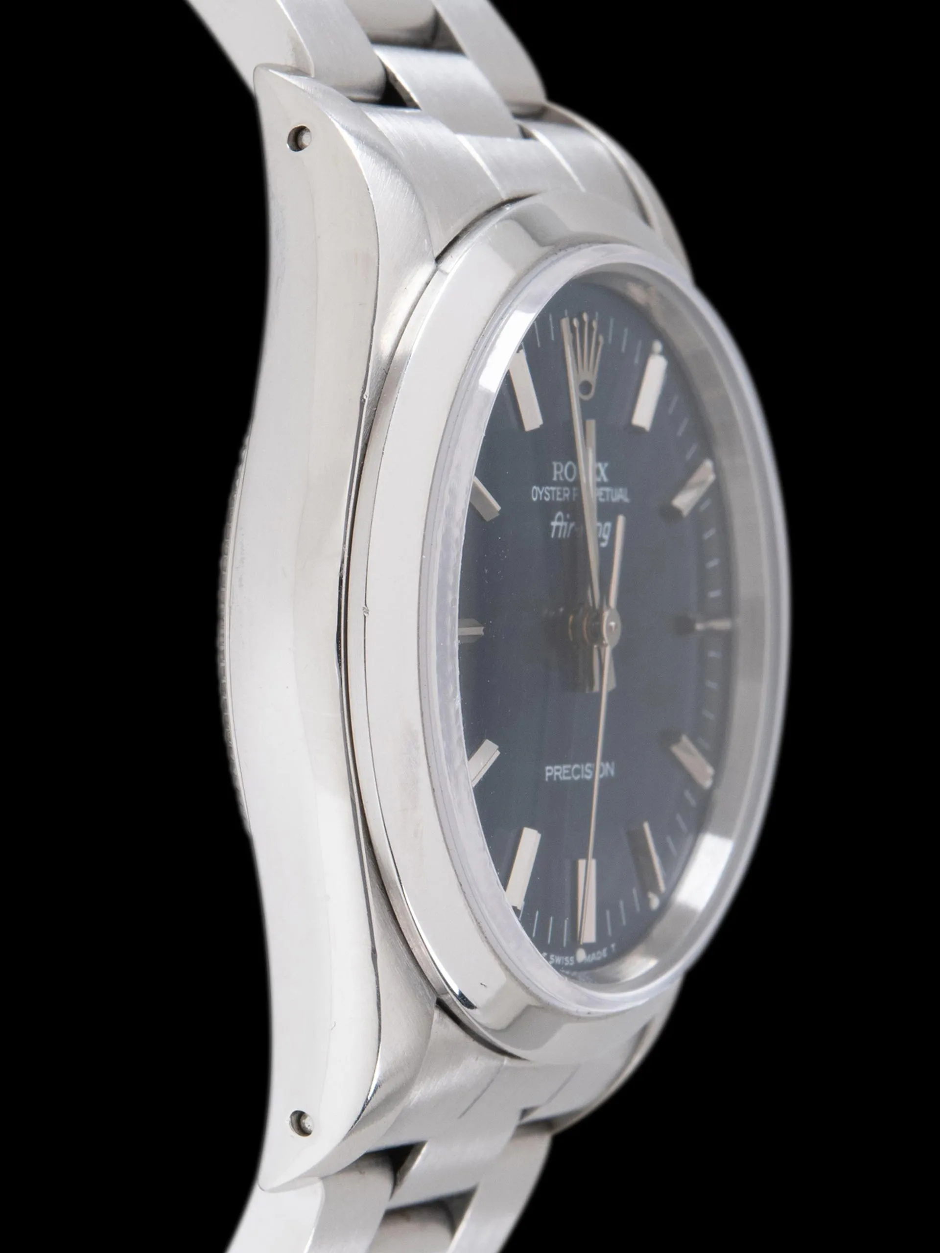 1991 Rolex Air-King (Ref. 14000) Blue Dial W/ Box, Papers, RSC Card, & Accessories