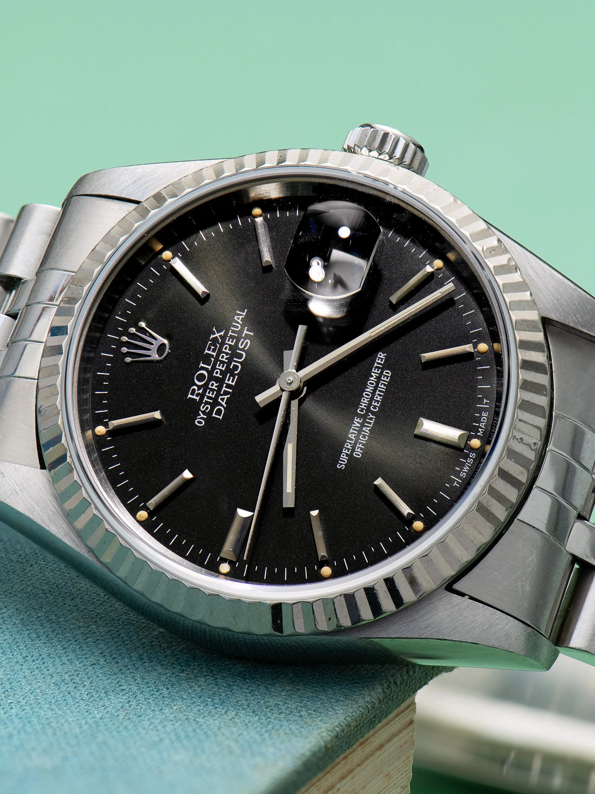 1995 Rolex Datejust (Ref. 16234) Black Dial