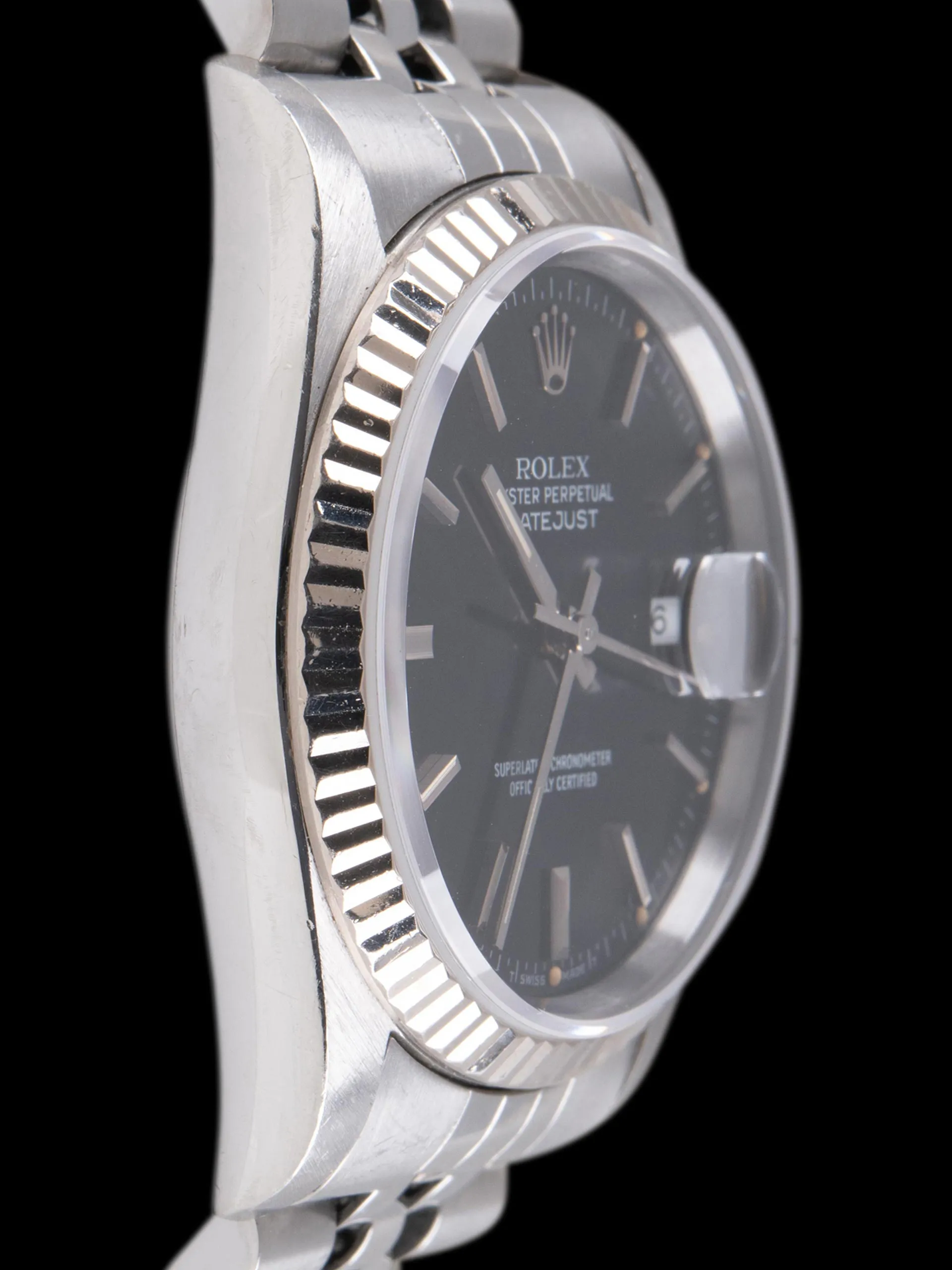 1995 Rolex Datejust (Ref. 16234) Black Dial