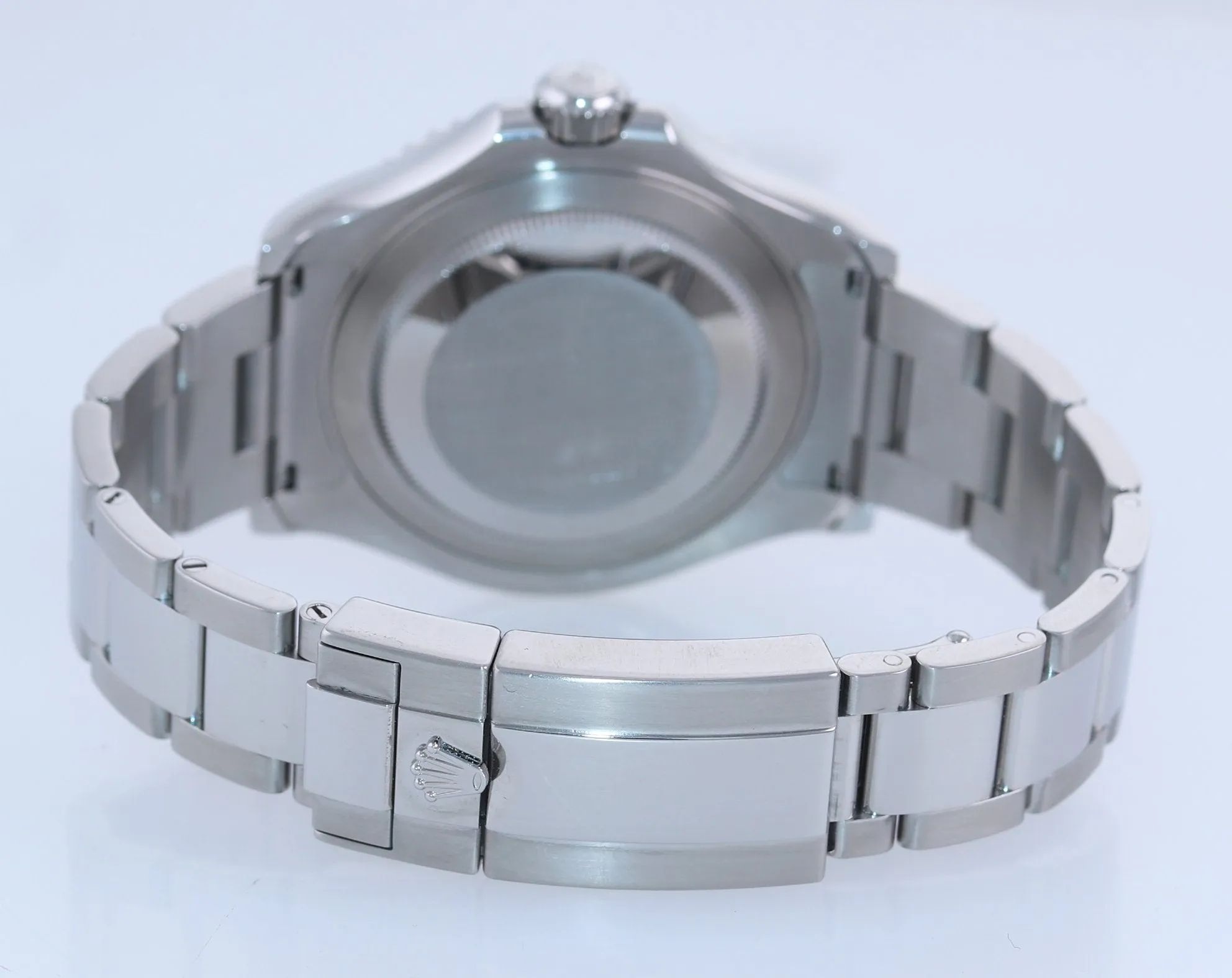 2018-2019 Rolex Yacht-Master 116622 Steel Platinum Blue 40mm Watch Box