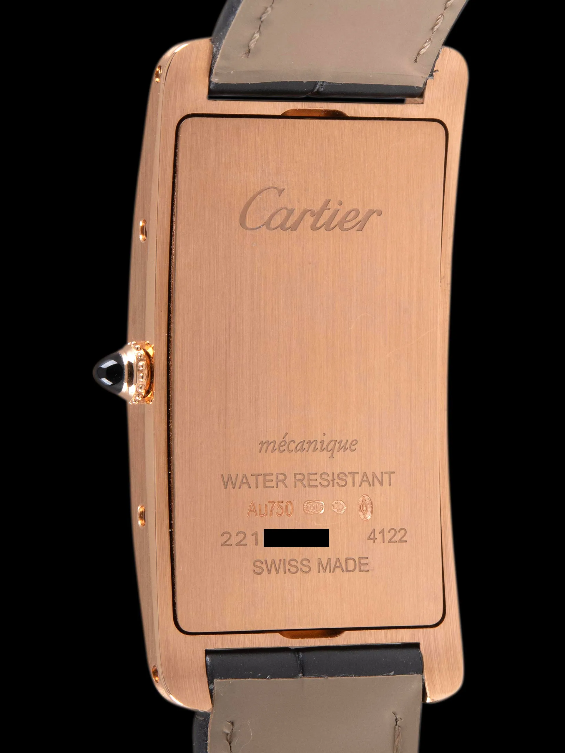 2018 Cartier Tank Cintrée 18K RG (Ref. 4122 / WGTA0025) W/ Full Set & 18K RG Deployant Buckle