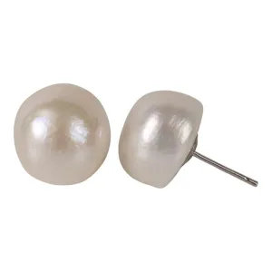 308-01 | WHITE BAM BAM POST EARRINGS