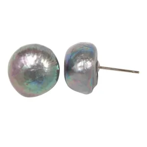 308-07 | GRAY BAM BAM POST EARRINGS