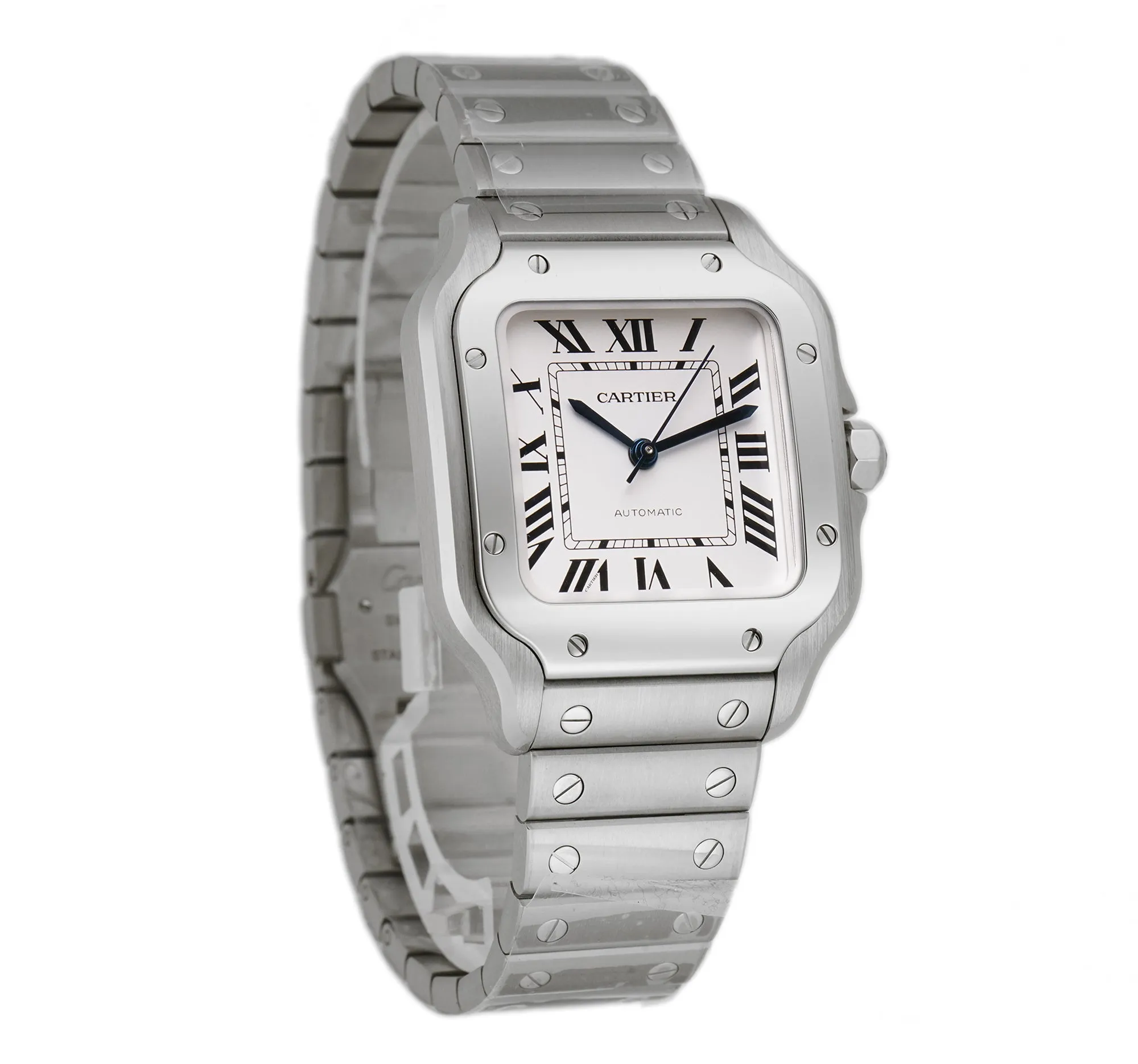 35mm Medium Stainless Steel Silver Dial Automatic