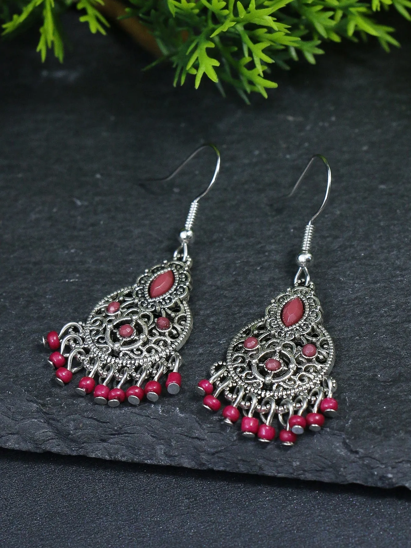 3pcs Hollow Out Bead Tassel Decor Jewelry Set- FD ⚡
