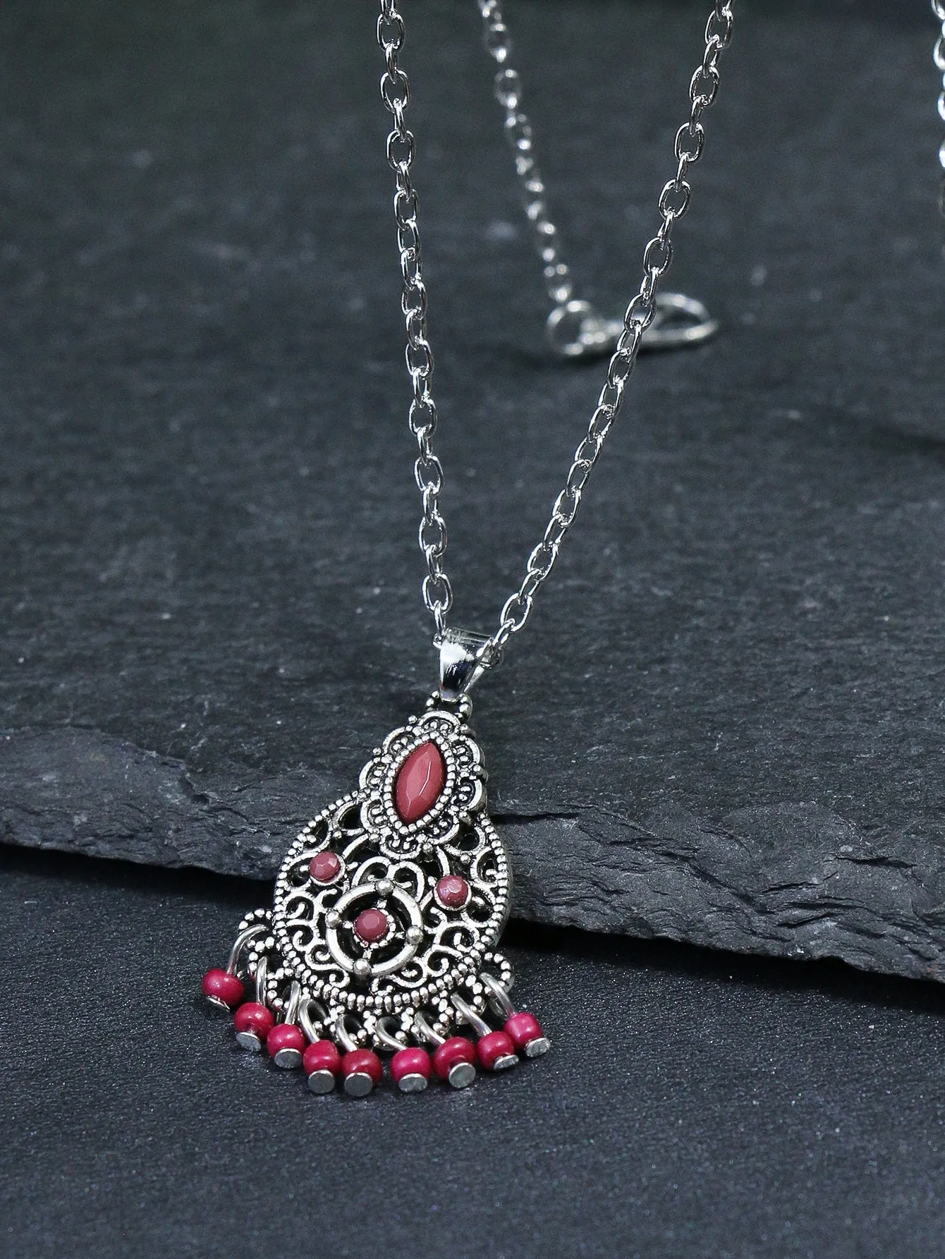 3pcs Hollow Out Bead Tassel Decor Jewelry Set- FD ⚡