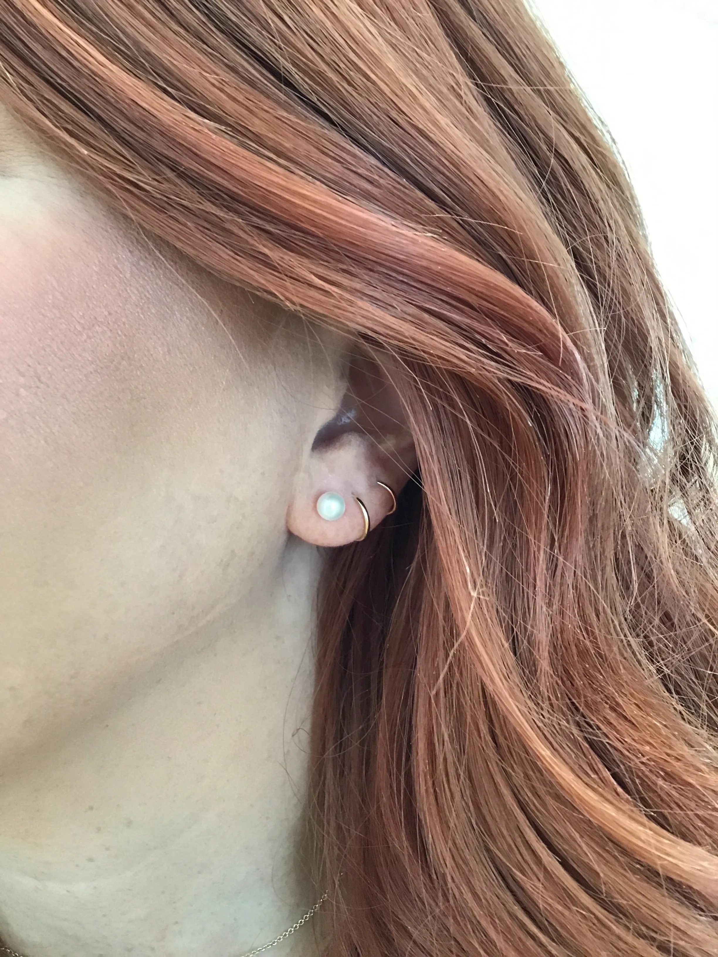 5.5-6mm Akoya Pearl Stud Earrings