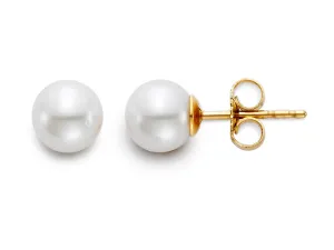 5.5-6mm Akoya Pearl Stud Earrings