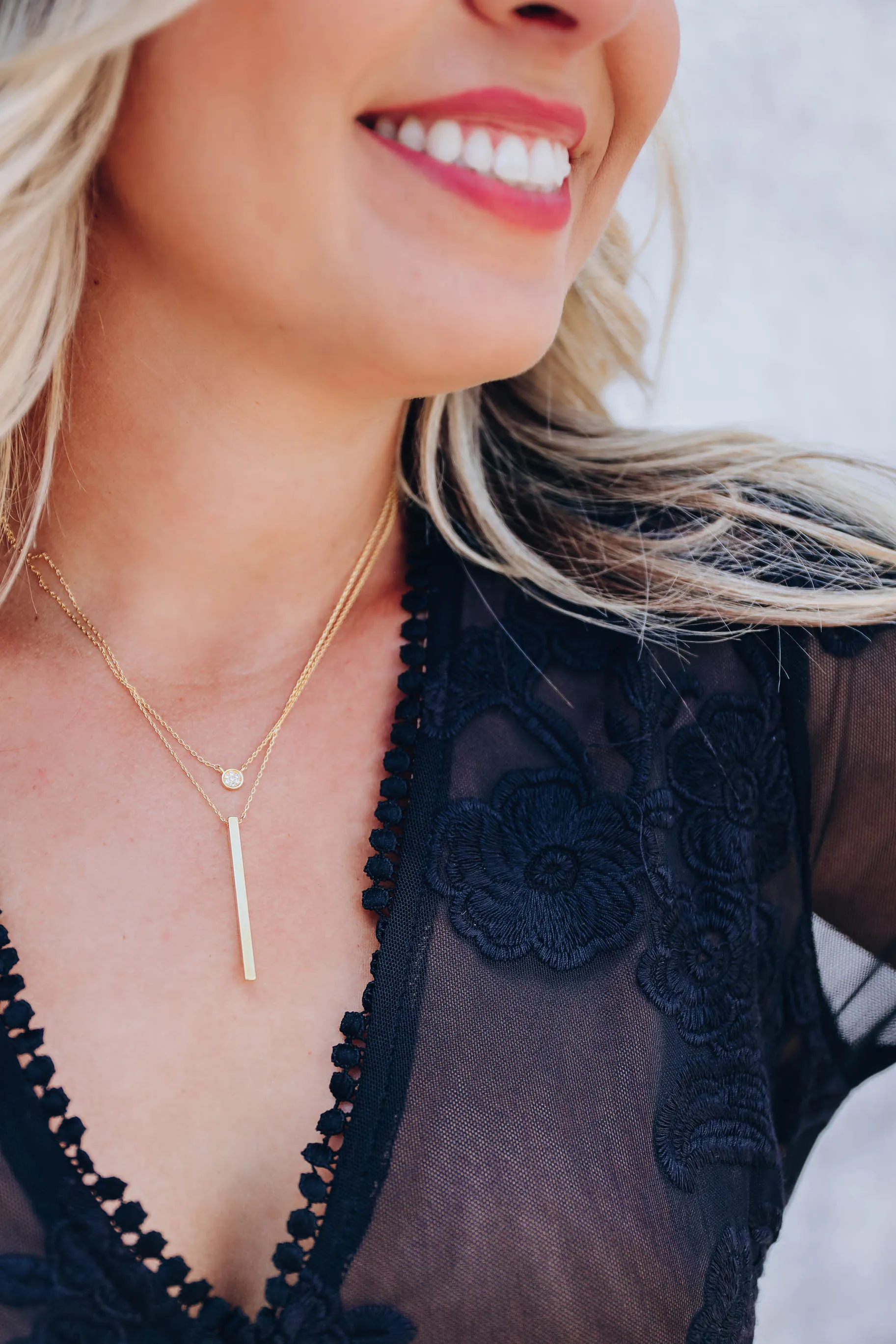Adela Necklace - Gold