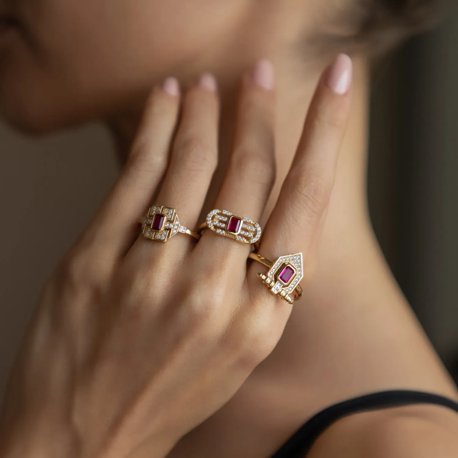 AMALFI ARMA DIAMOND RING